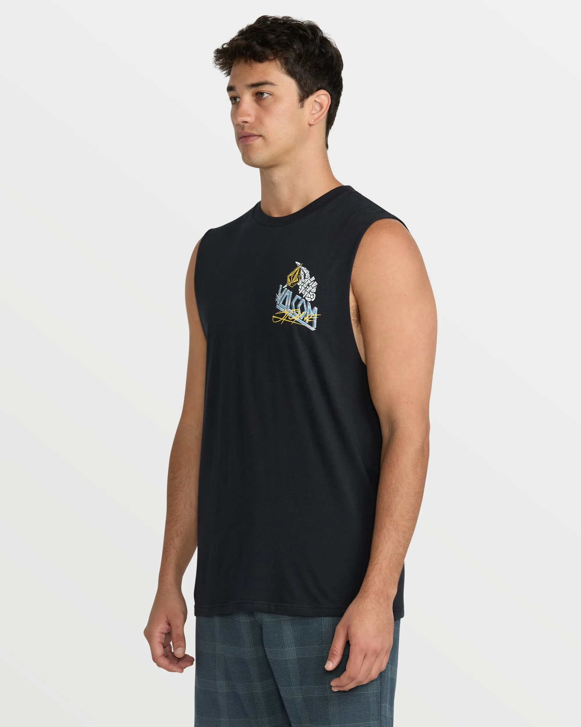 Men's Dropped This Sleeveless Tee sold by Volcom product image thumbnail 3