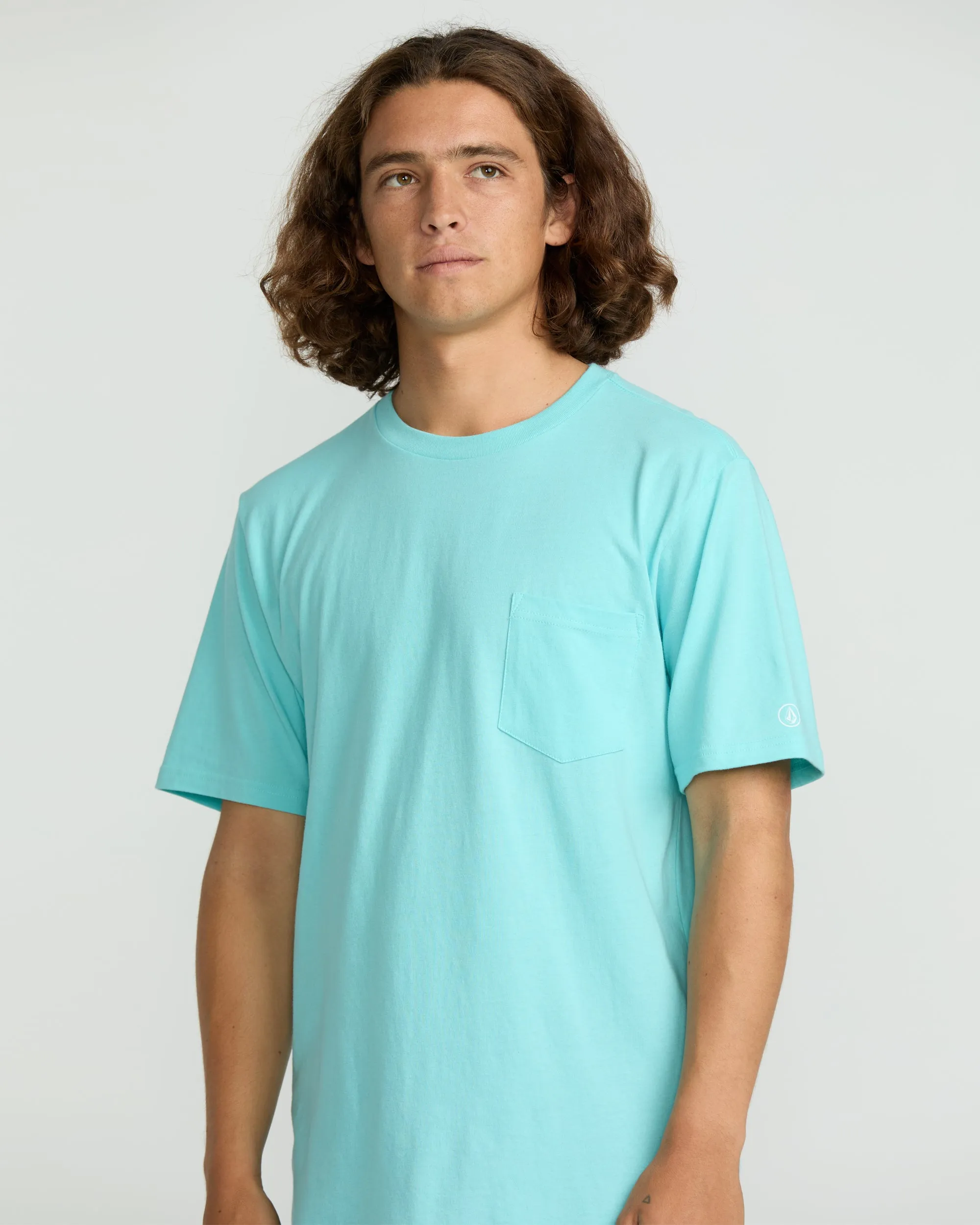 Men's Solid Short Sleeve Pocket Tee sold by Volcom product image thumbnail 4