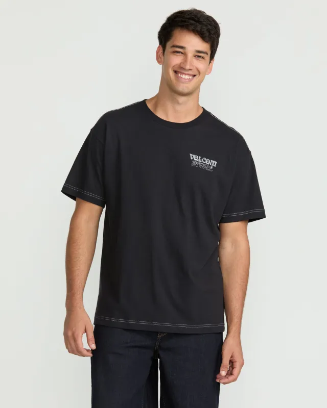 VOLCOM■VOLCOM STONED Comfort Fit T-shirt■送料込 Men's Keep Rockies Stoned Short Sleeve Tee | Parallel