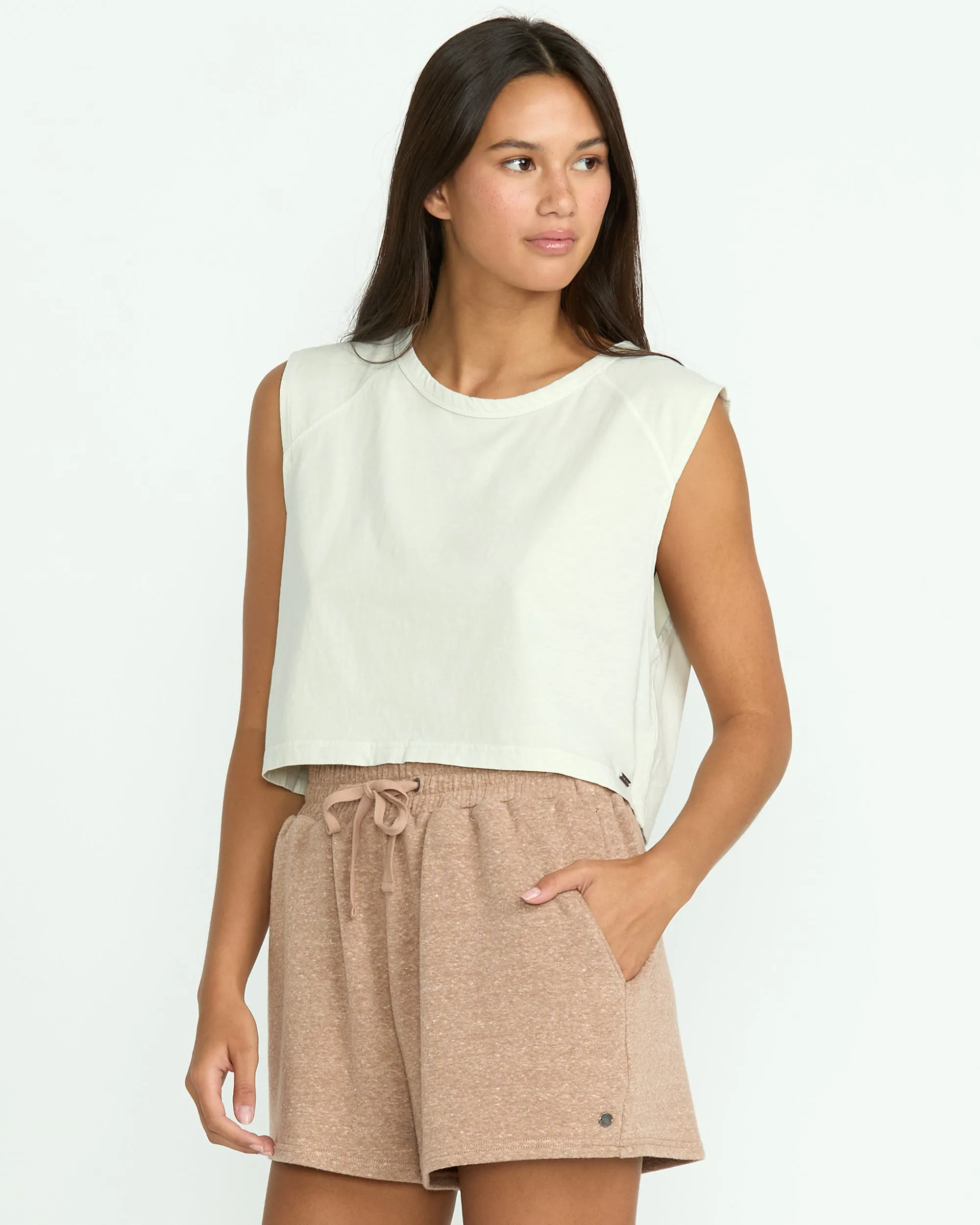 Women's Lil Muscle Tank sold by Volcom product image thumbnail 3