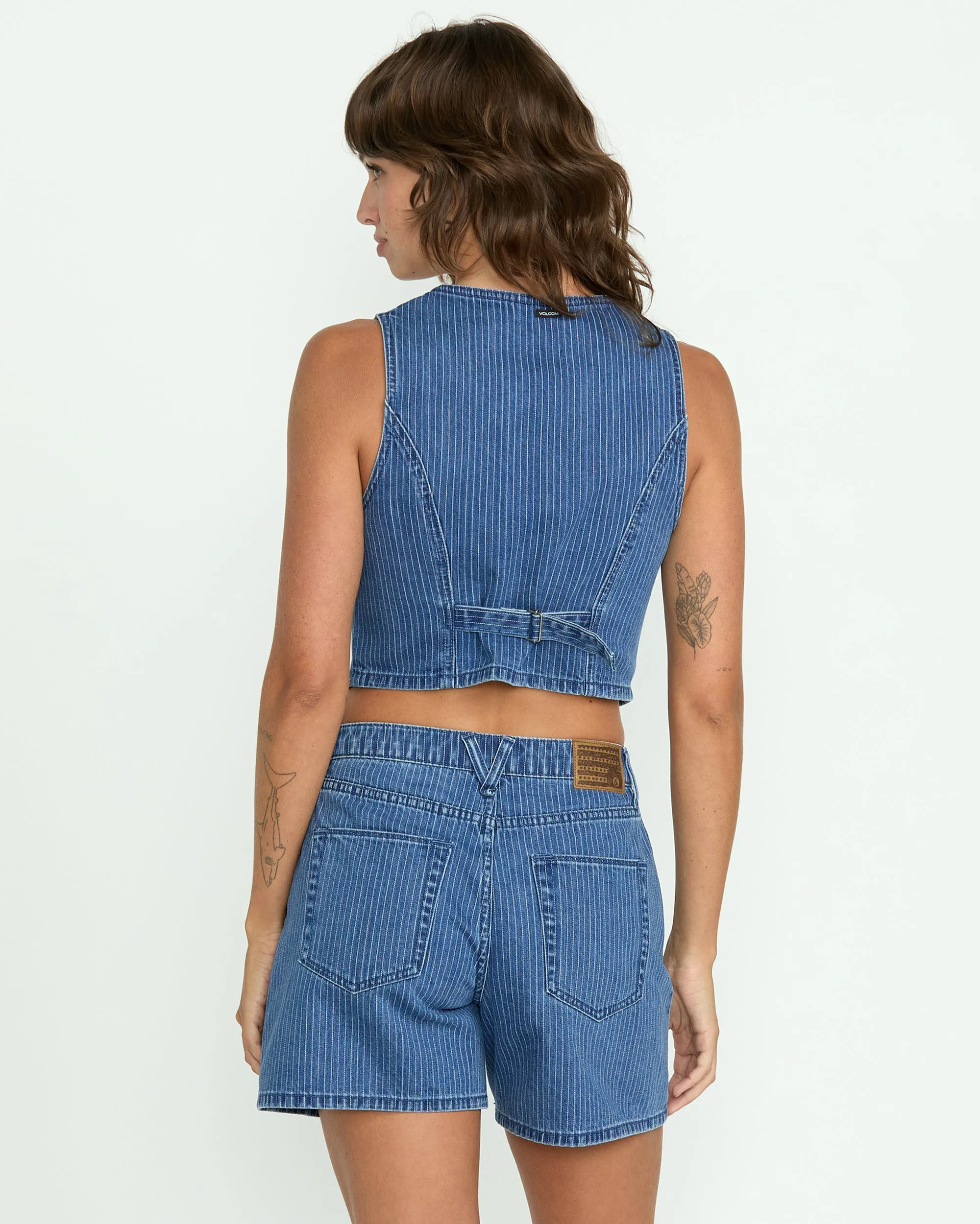 Women's Stoned Boyfriend Vest sold by Volcom product image thumbnail 2