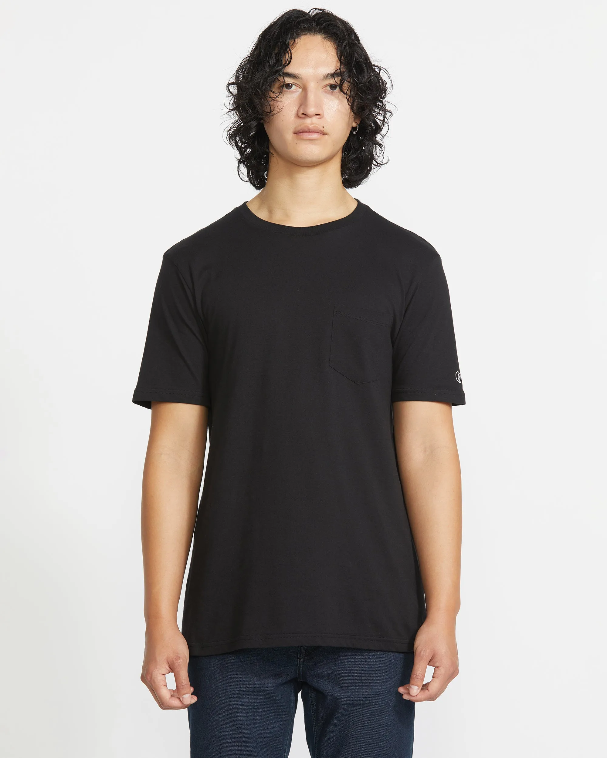 Men's Solid Short Sleeve Tee Pocket Tee sold by Volcom product image thumbnail 3