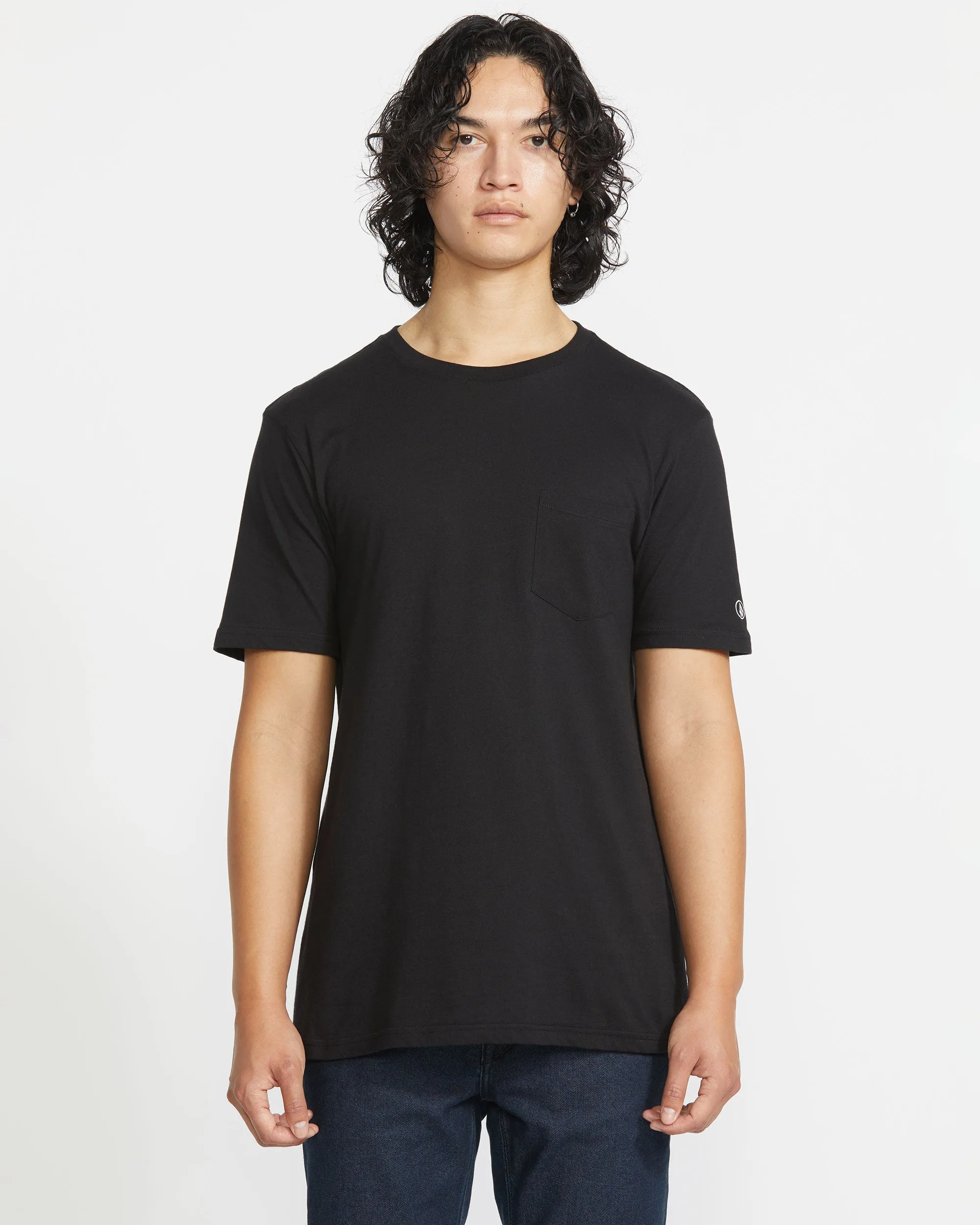 Men's Solid Short Sleeve Tee Pocket Tee sold by Volcom