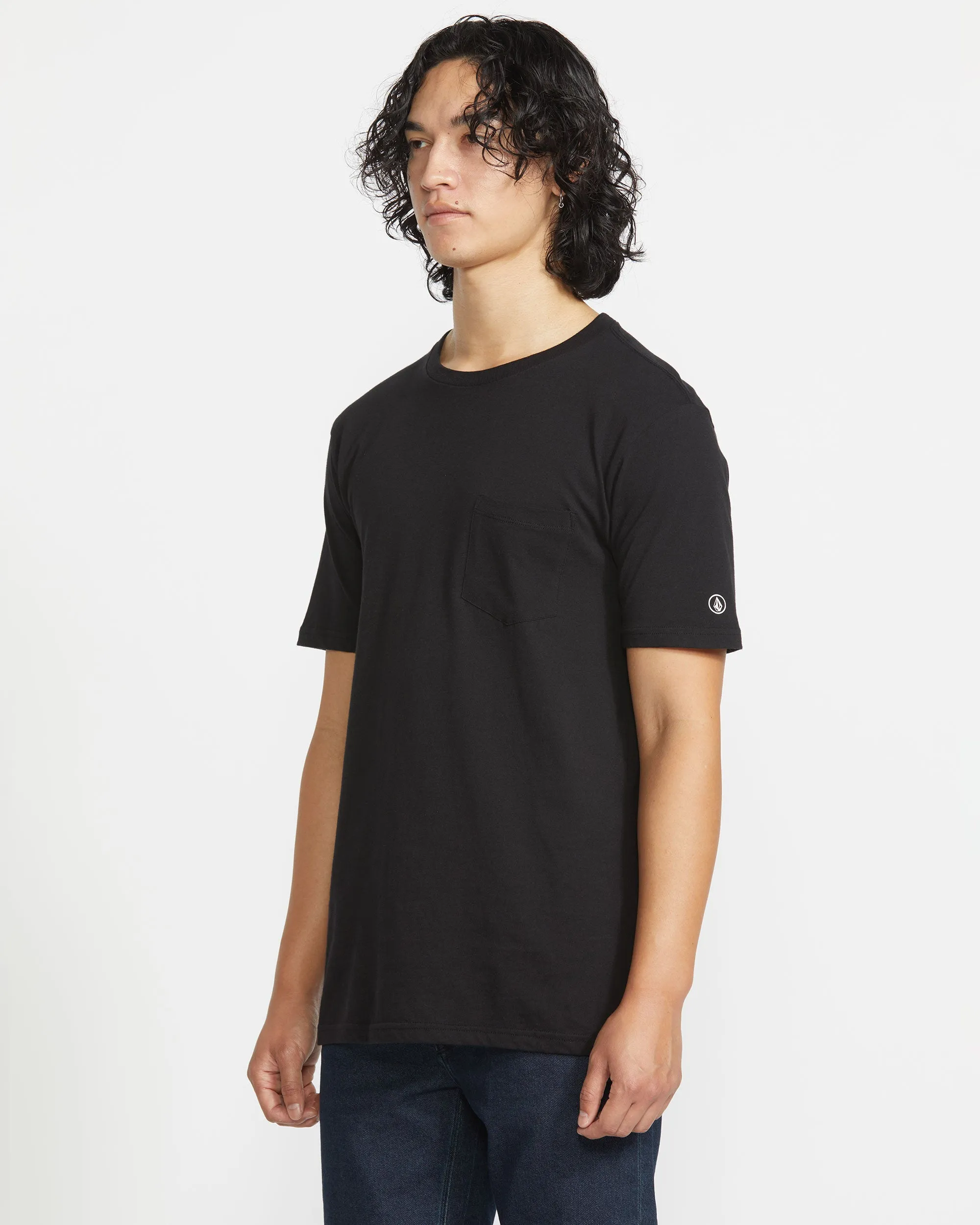 Men's Solid Short Sleeve Tee Pocket Tee sold by Volcom product image thumbnail 5