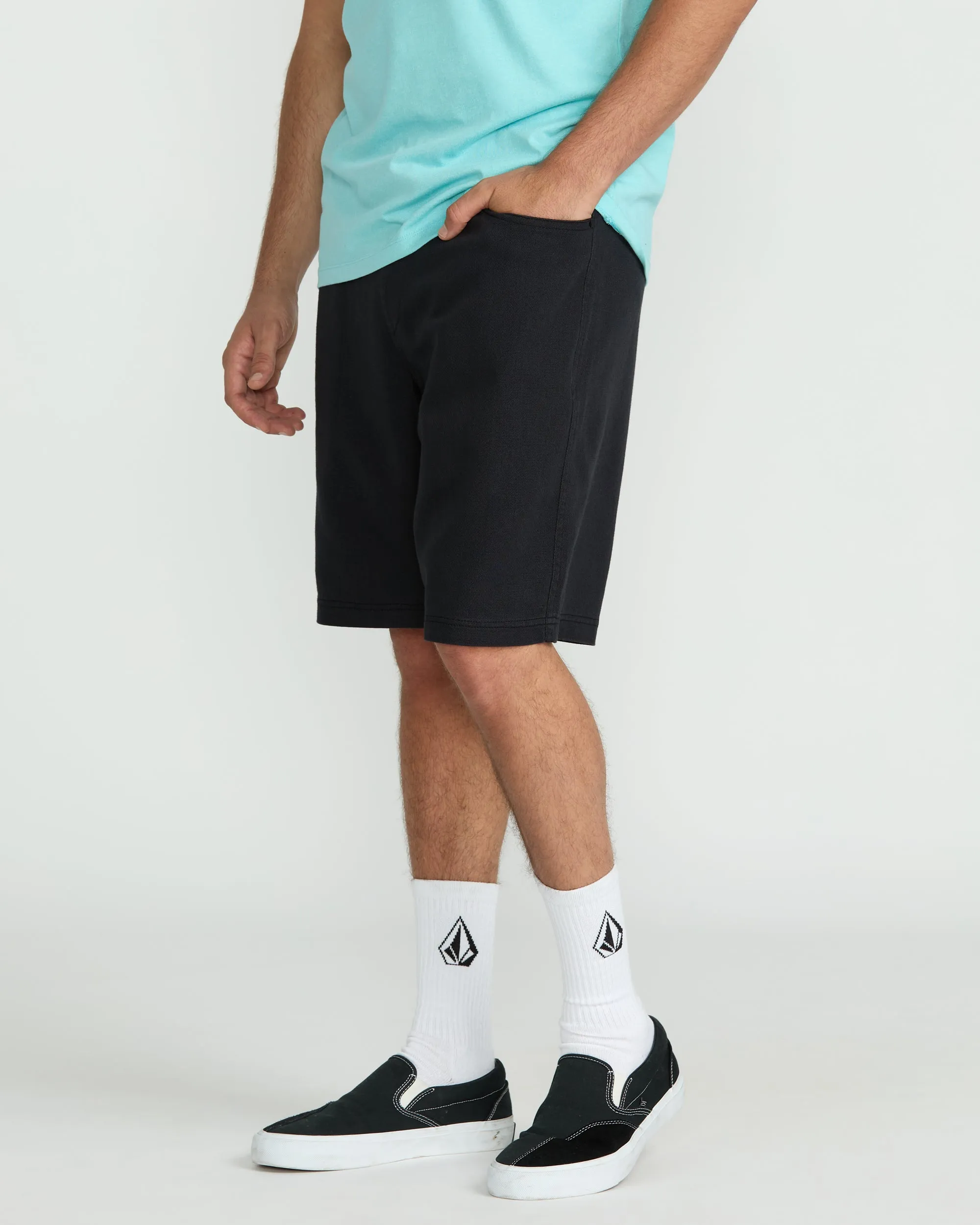 Men's Vs91 Elastic Waist Shorts 20" sold by Volcom product image thumbnail 3