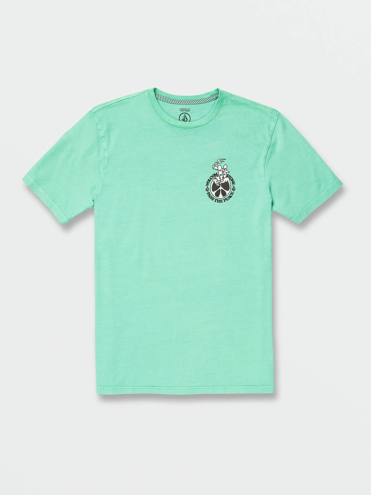 Partakerz Short Sleeve Tee - Jade sold by Volcom product image thumbnail 4