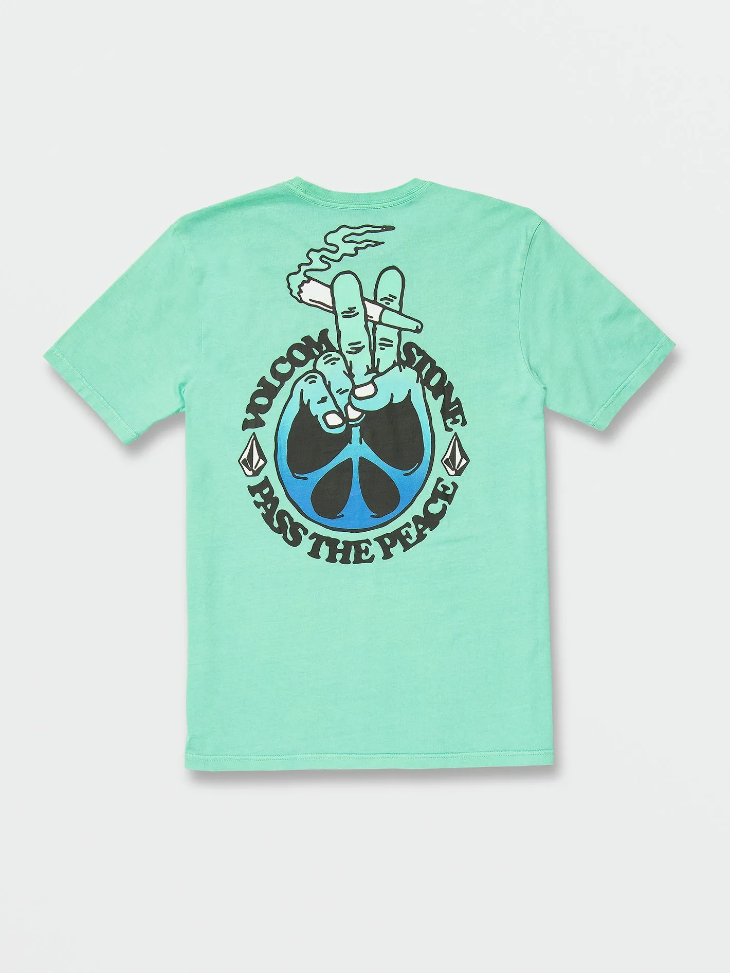 Partakerz Short Sleeve Tee - Jade sold by Volcom product image thumbnail 3