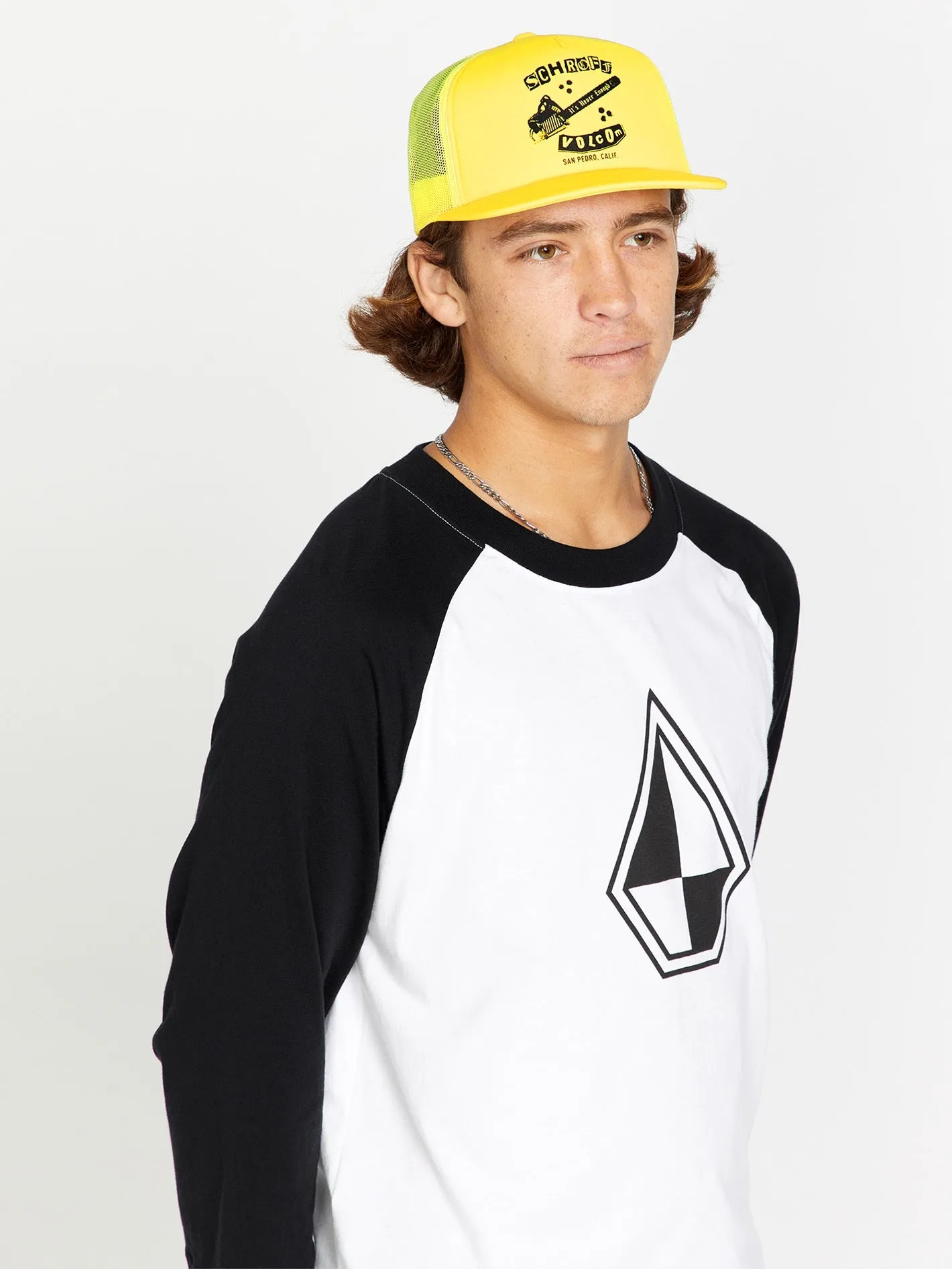 Schroff X Volcom Cheese Hat - Blazing Yellow sold by Volcom product image thumbnail 4