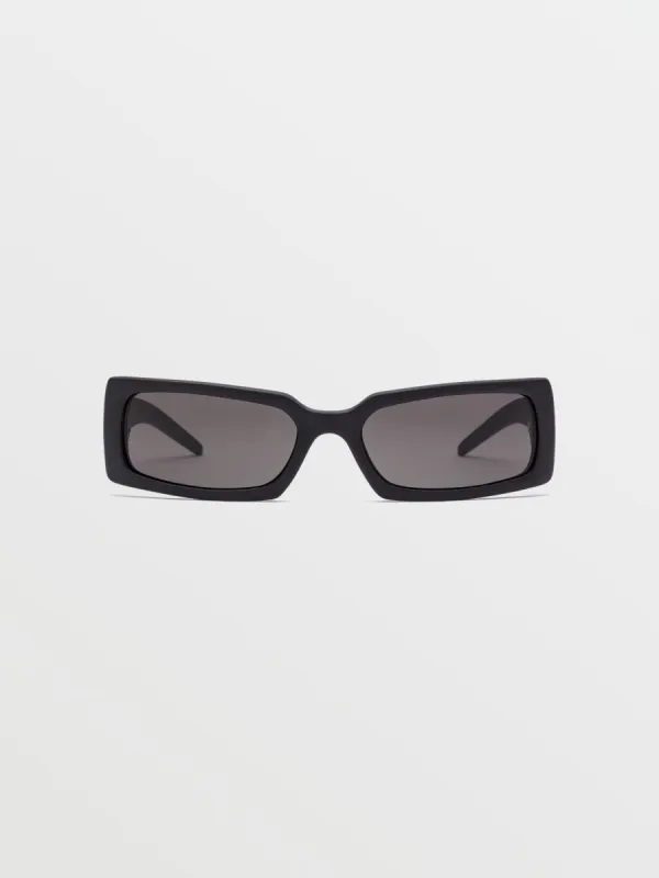 Magna Sunglasses - Matte Black/Gray sold by Volcom