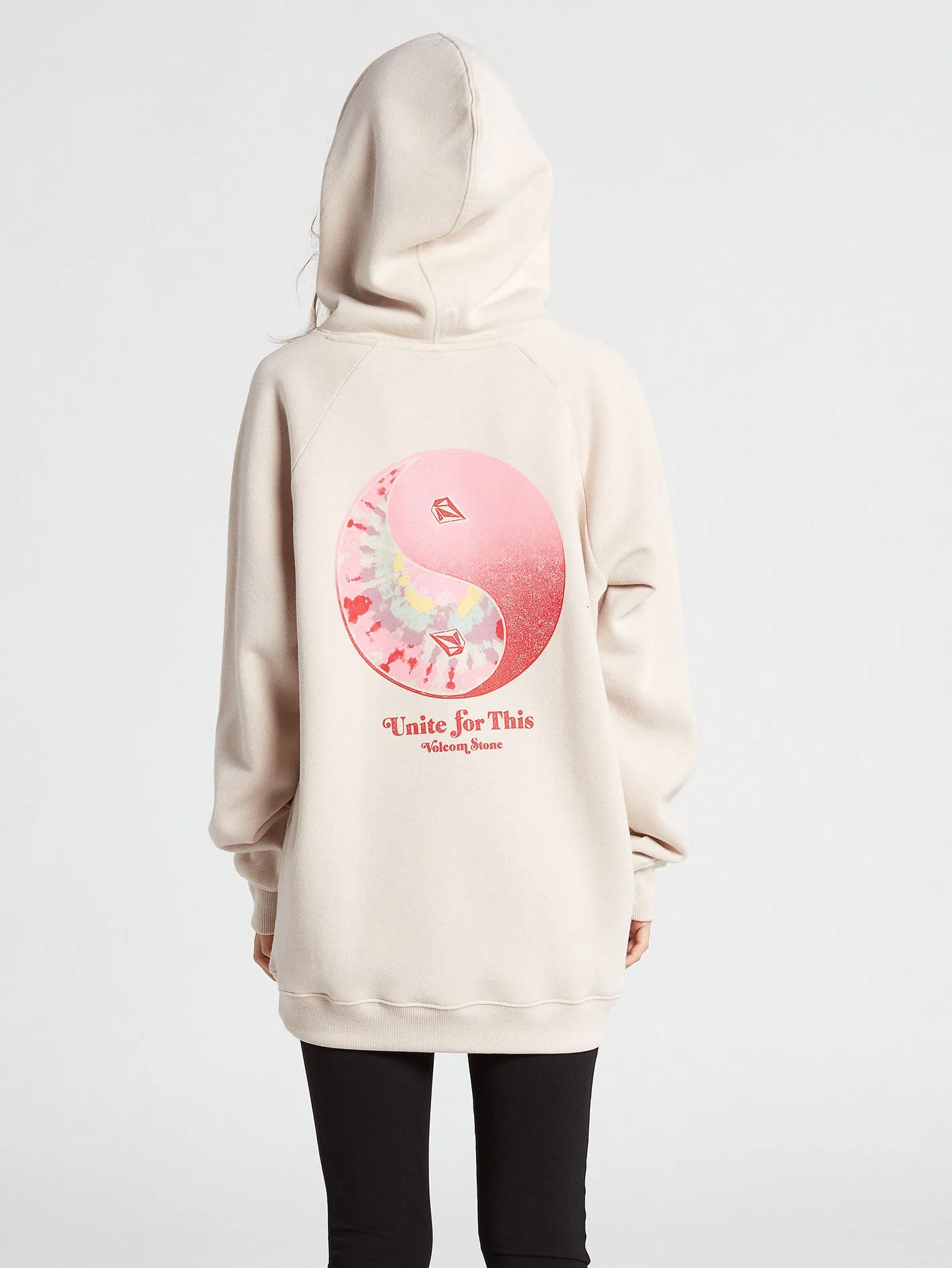 Truly Stoked Boyfriend Hoodie - Bone sold by Volcom product image thumbnail 2