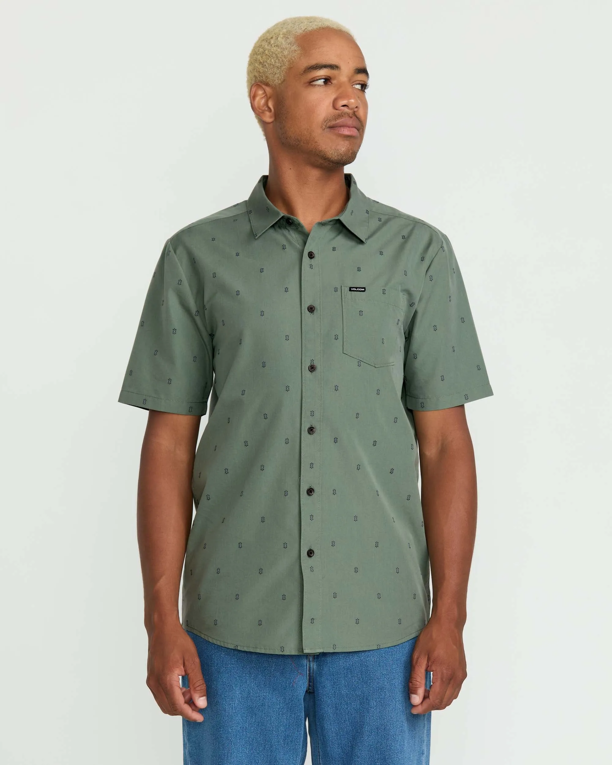 Men's Bankstone Short Sleeve Shirt sold by Volcom