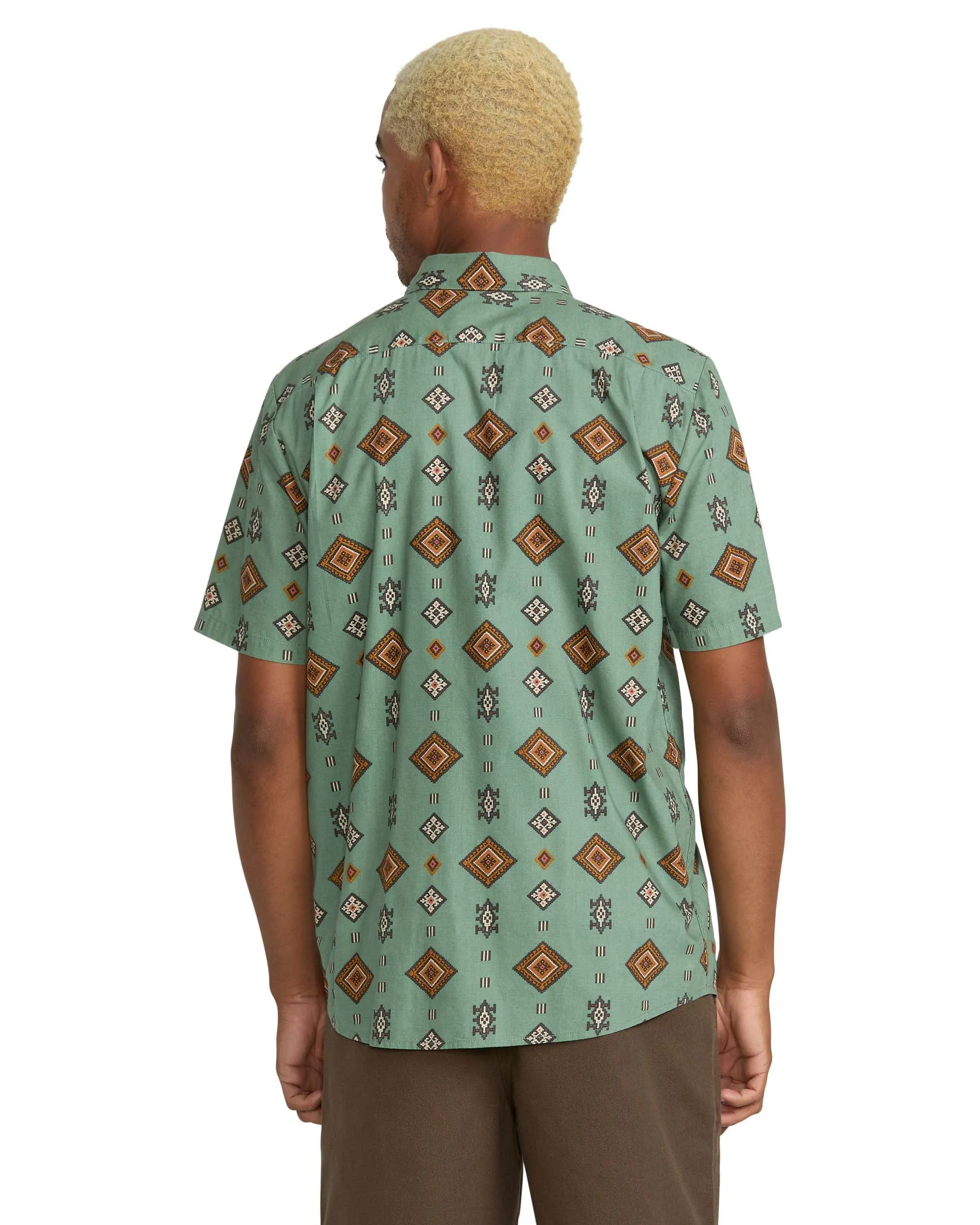 Men's Desert Dobby Short Sleeve Shirt sold by Volcom product image thumbnail 2