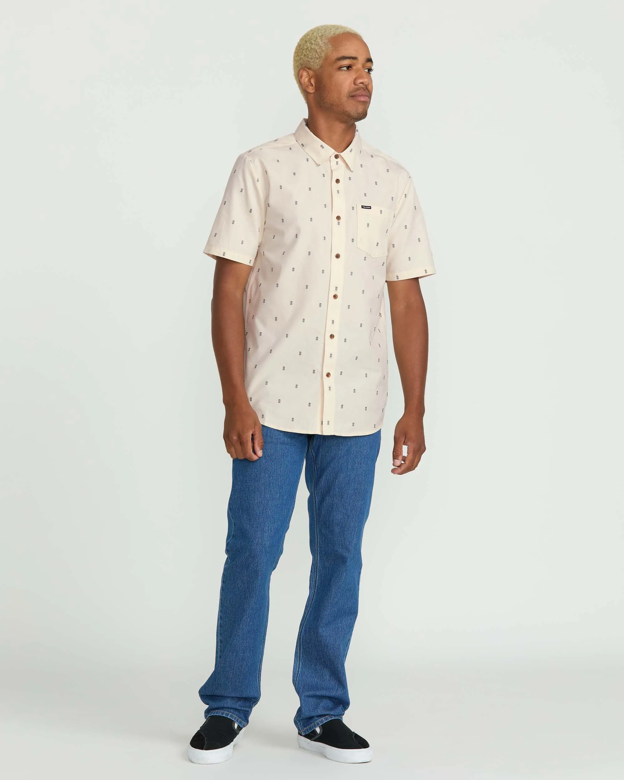Men's Bankstone Short Sleeve Shirt sold by Volcom product image thumbnail 3