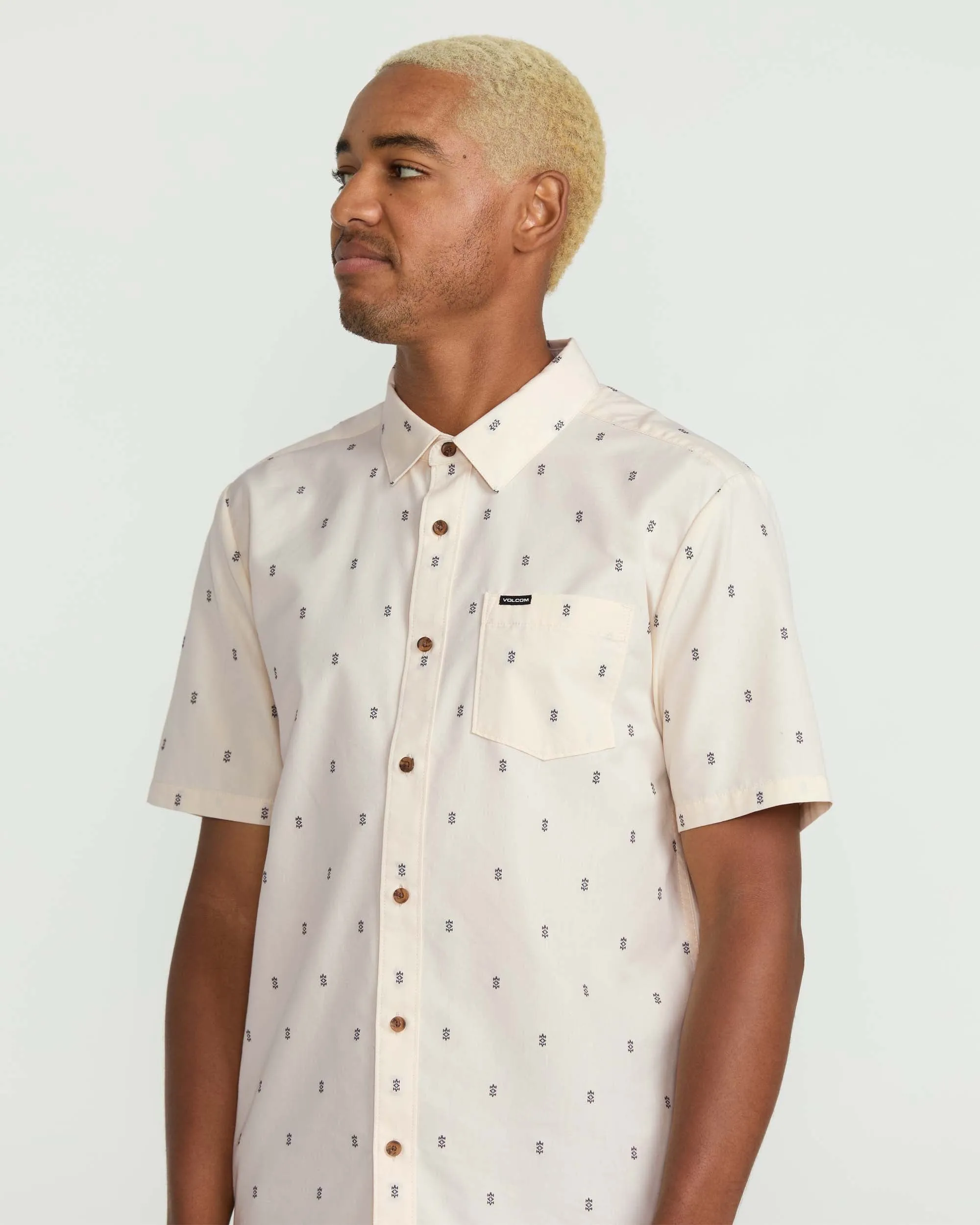 Men's Bankstone Short Sleeve Shirt sold by Volcom product image thumbnail 4