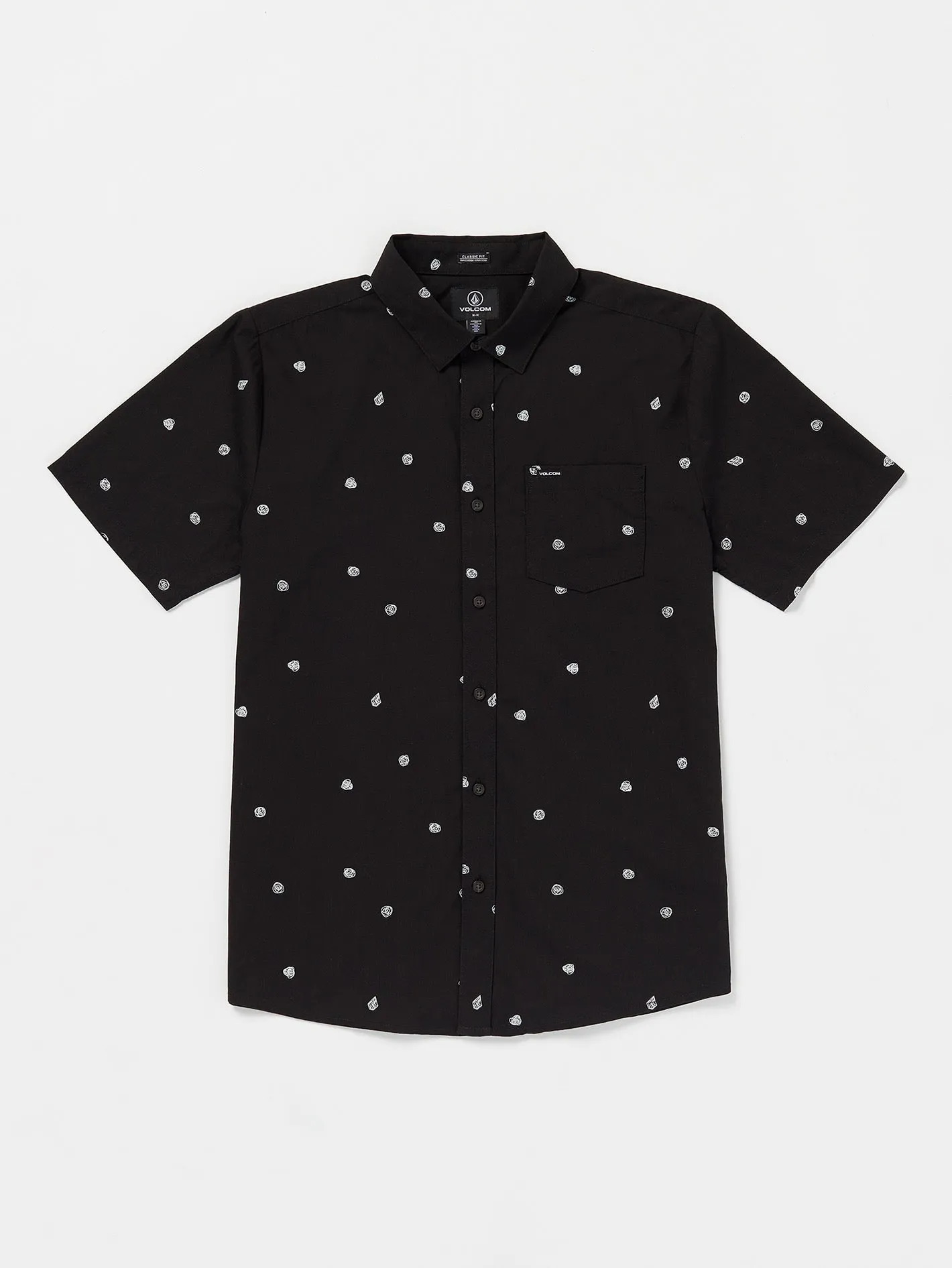 Interstone Short Sleeve Shirt - Black sold by Volcom
