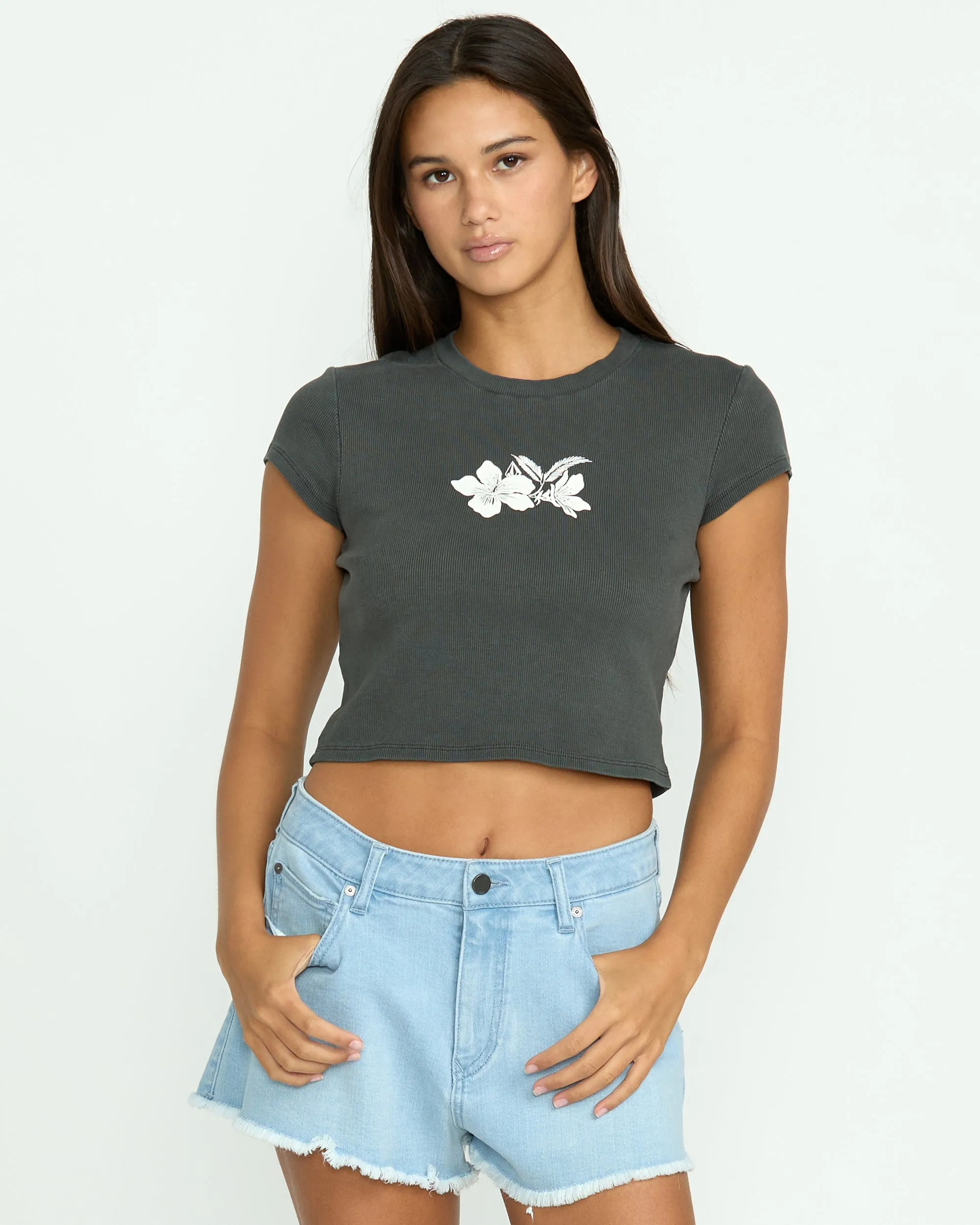 Women's 1991 Mid Short Sleeve Tee sold by Volcom