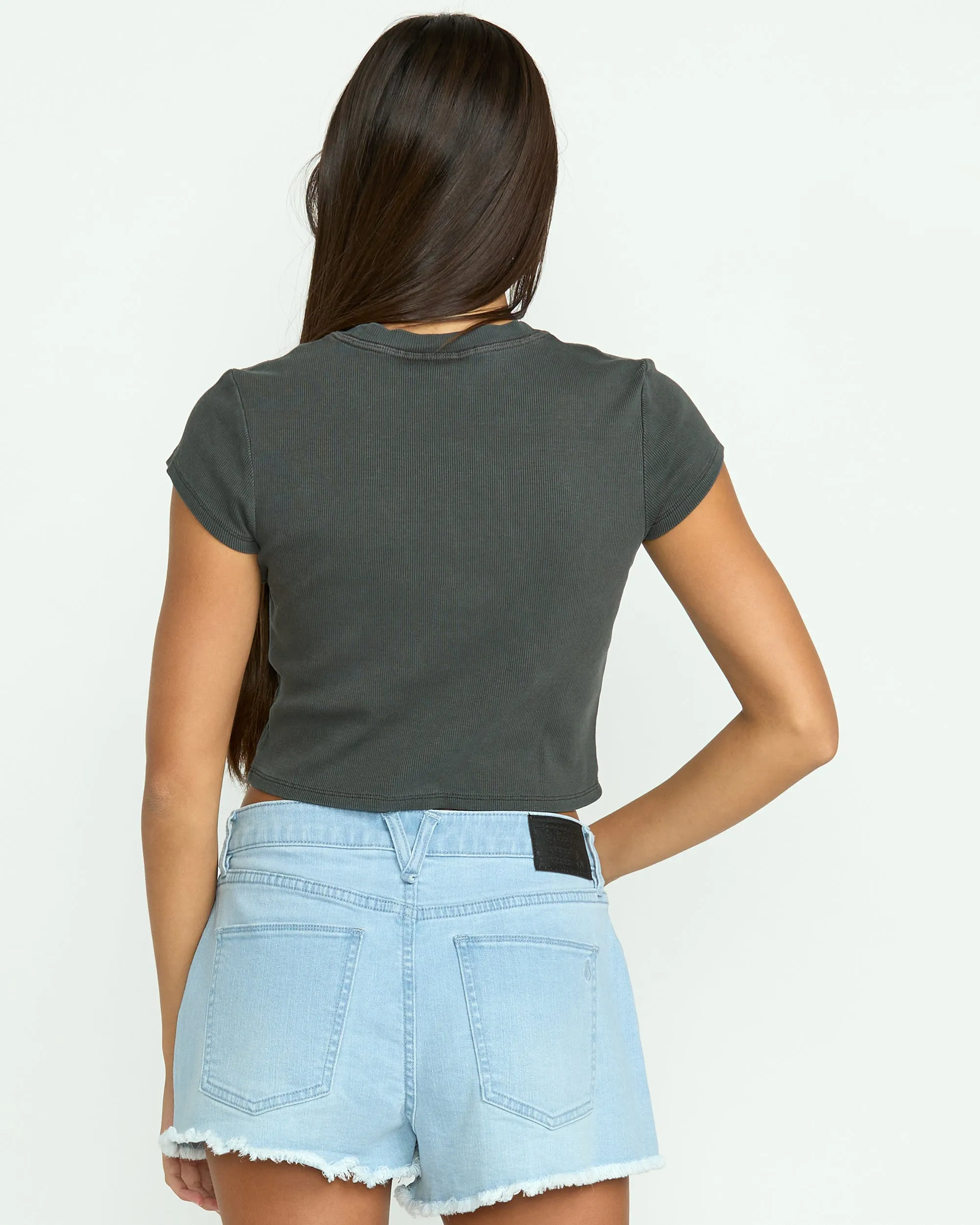 Women's 1991 Mid Short Sleeve Tee sold by Volcom product image thumbnail 2