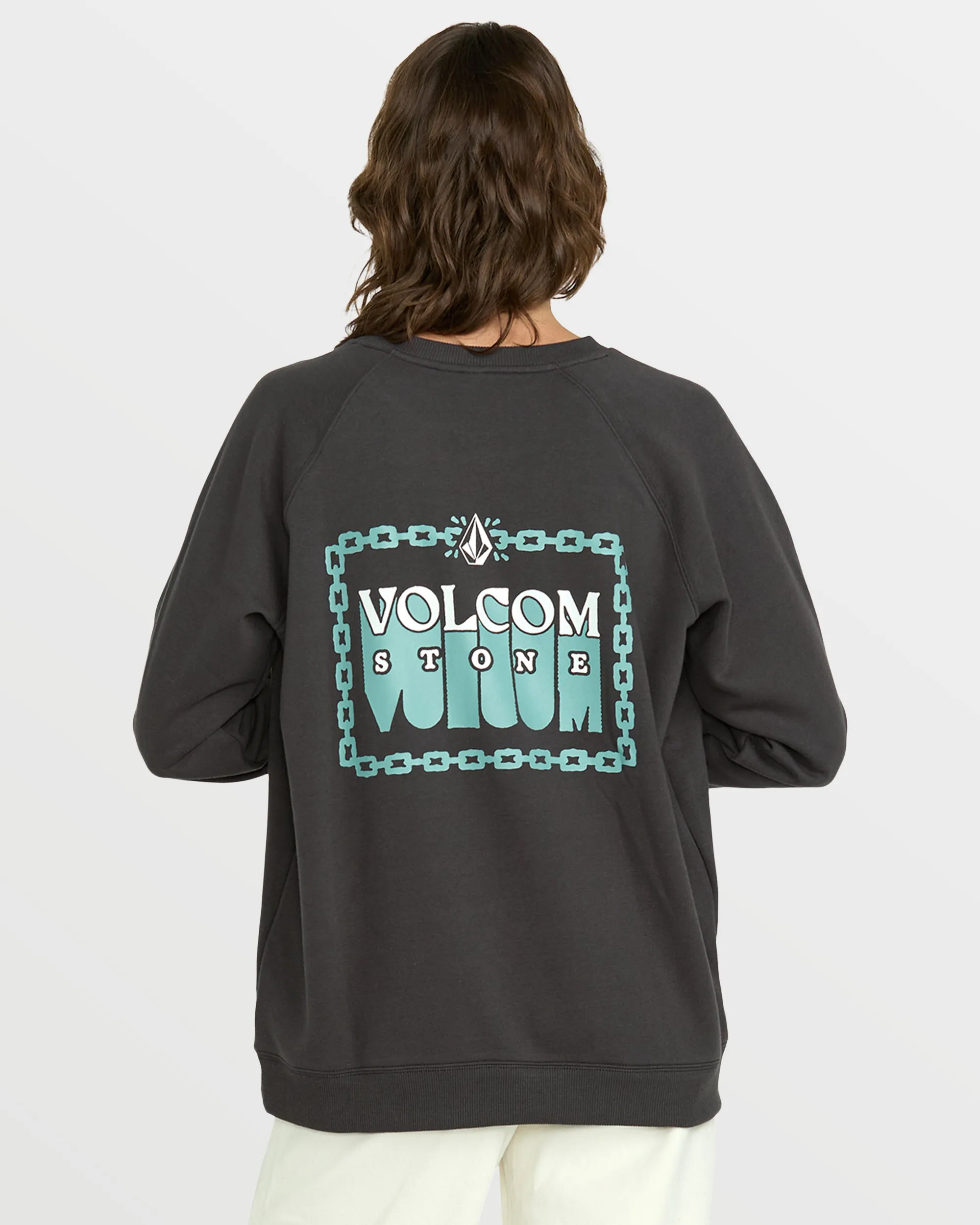 Women's Stone Magic Boyfriend Sweatshirt sold by Volcom product image thumbnail 2