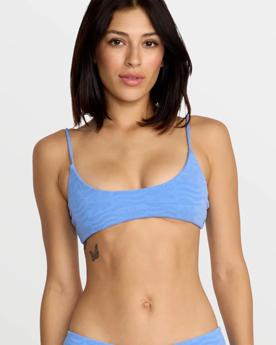 Women's Coco Crop Bikini Top sold by Volcom