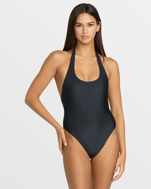 Women's Simply Seamless Halter One Piece sold by Volcom