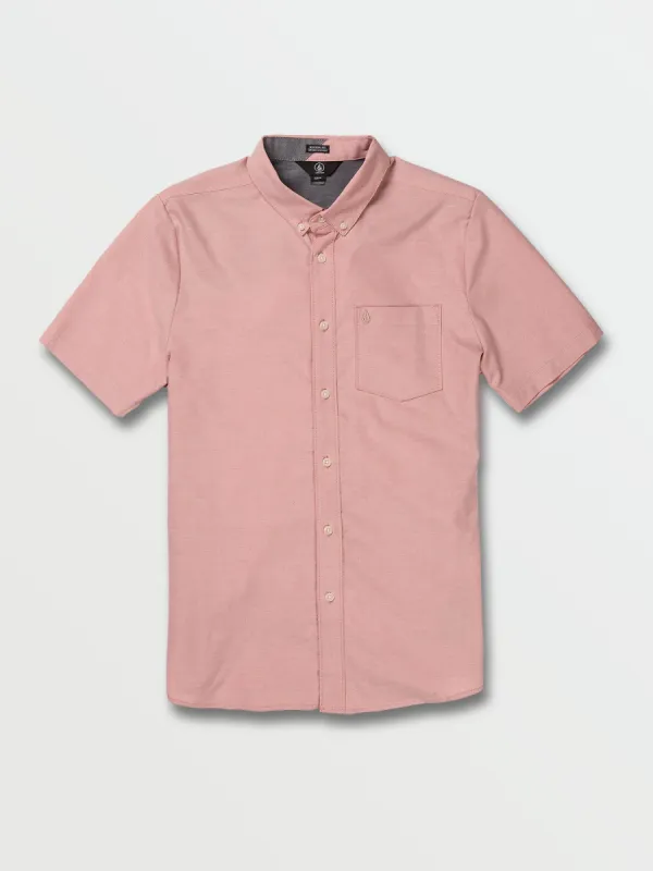 Everett Oxford Short Sleeve Shirt - Desert Sand sold by Volcom