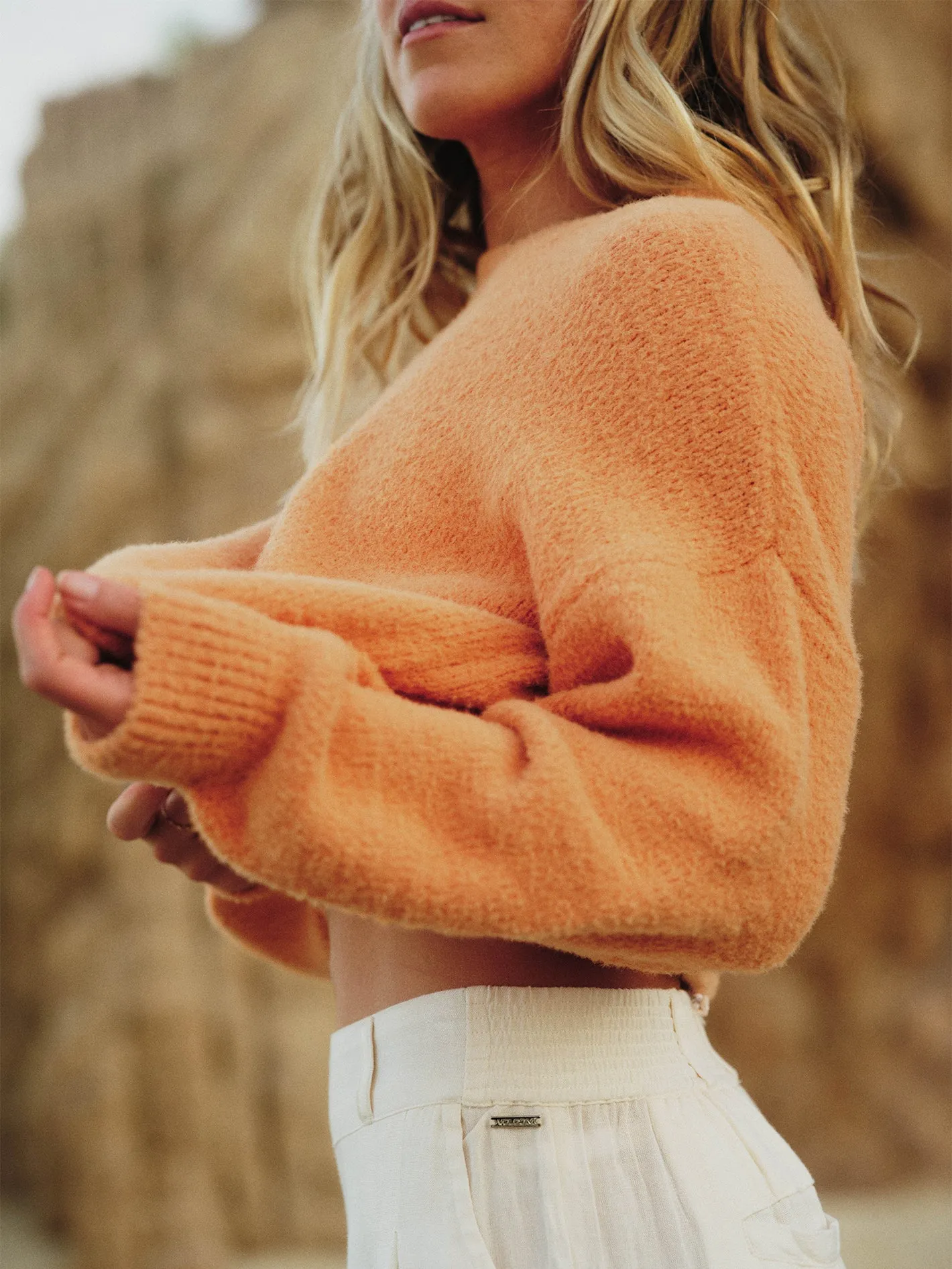 Coco Ho Pullover Sweater - Sunset sold by Volcom product image thumbnail 2