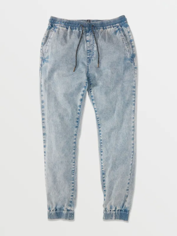 Frickin Slim Joggers - Cloud Blue sold by Volcom
