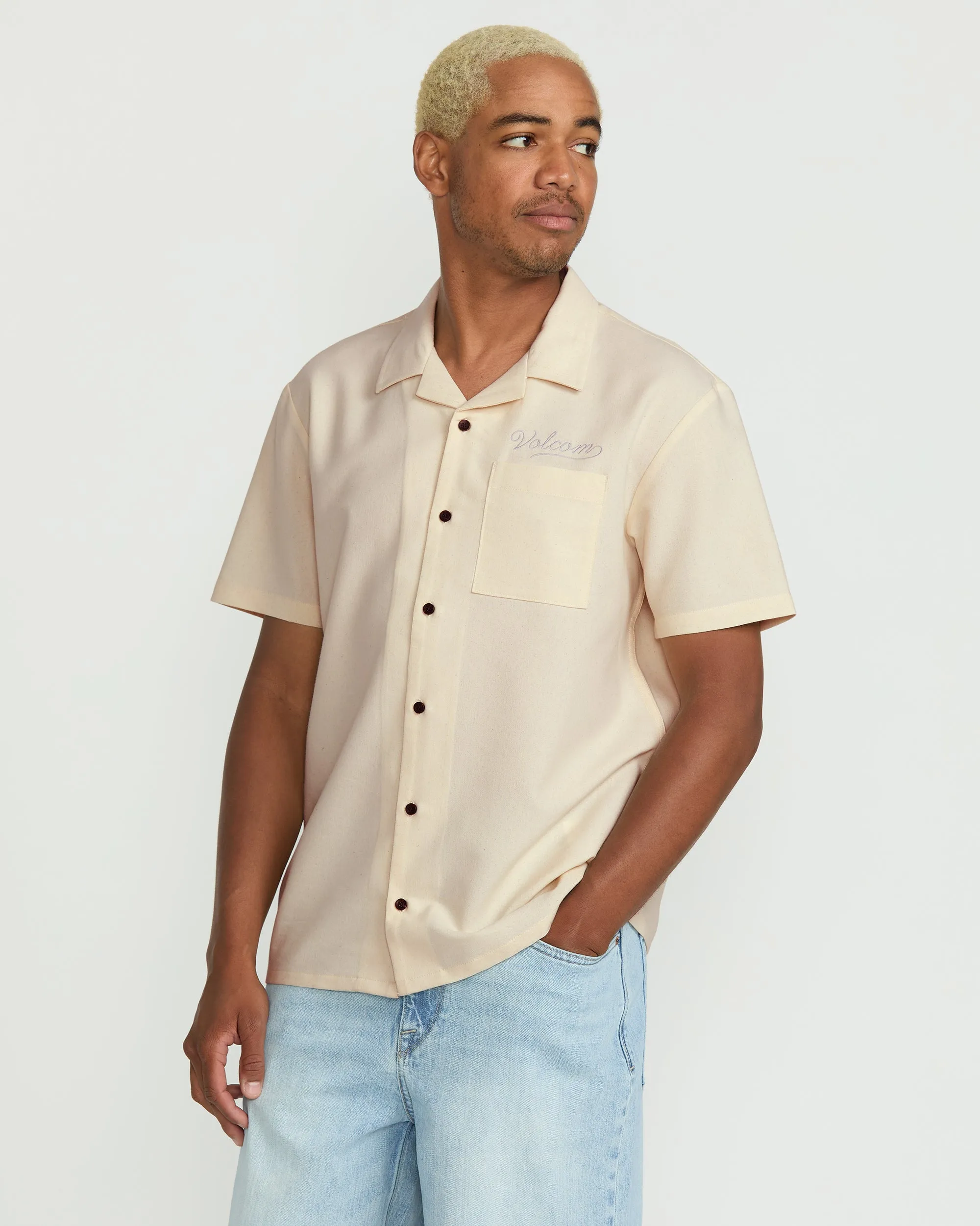 Men's Otis Stone Short Sleeve Shirt sold by Volcom product image thumbnail 3