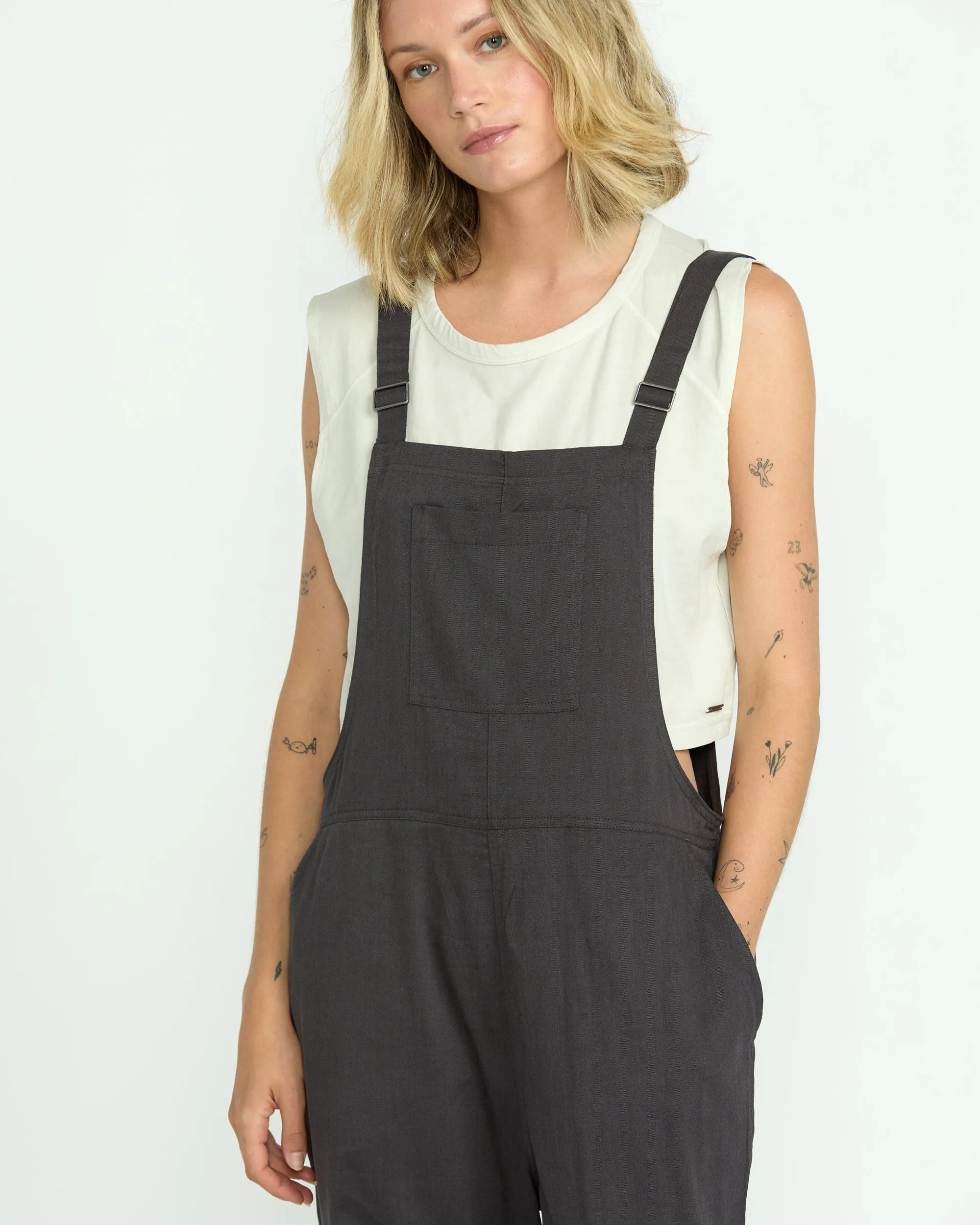 Women's Lived In Romper sold by Volcom product image thumbnail 5