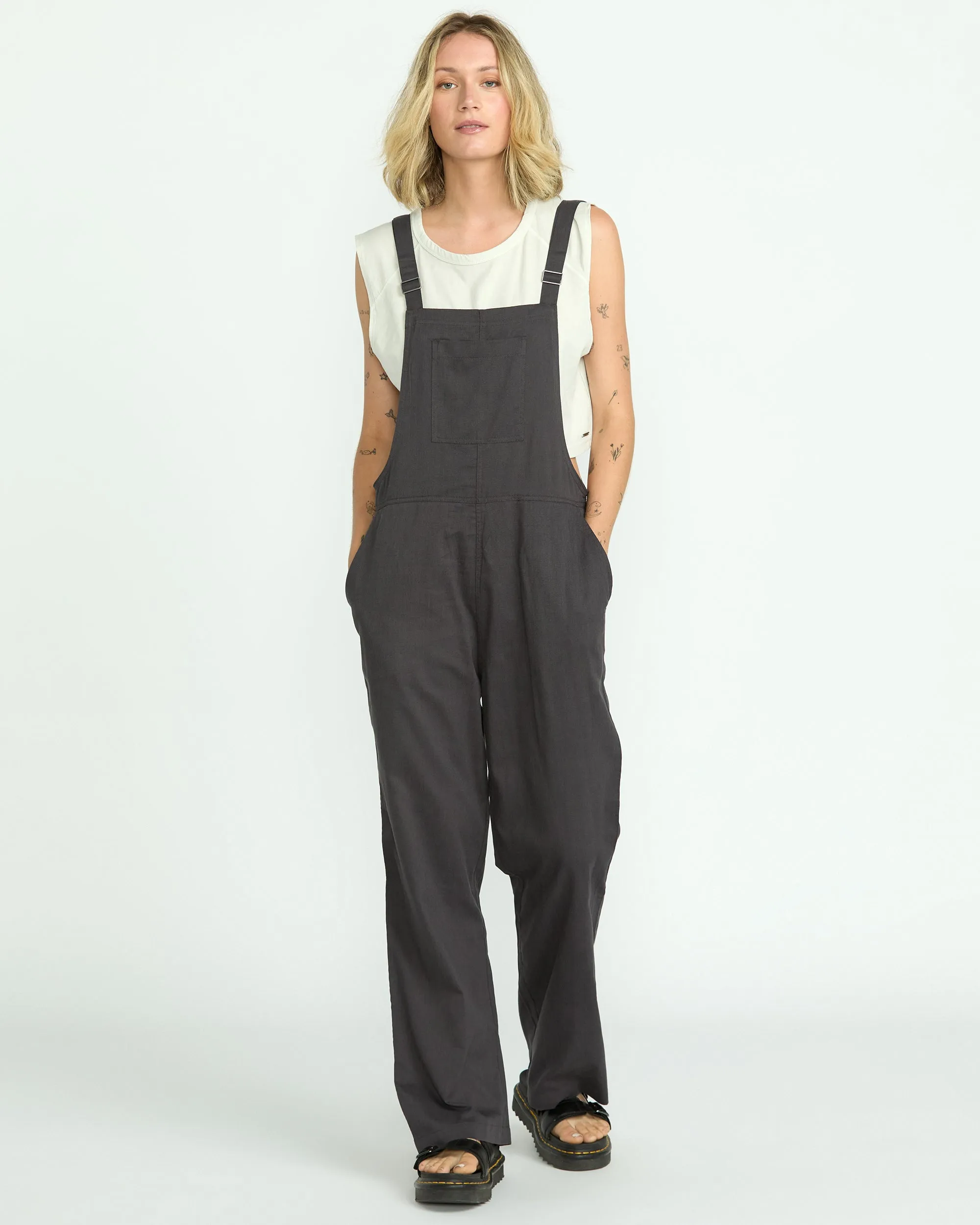 Women's Lived In Romper sold by Volcom product image thumbnail 4