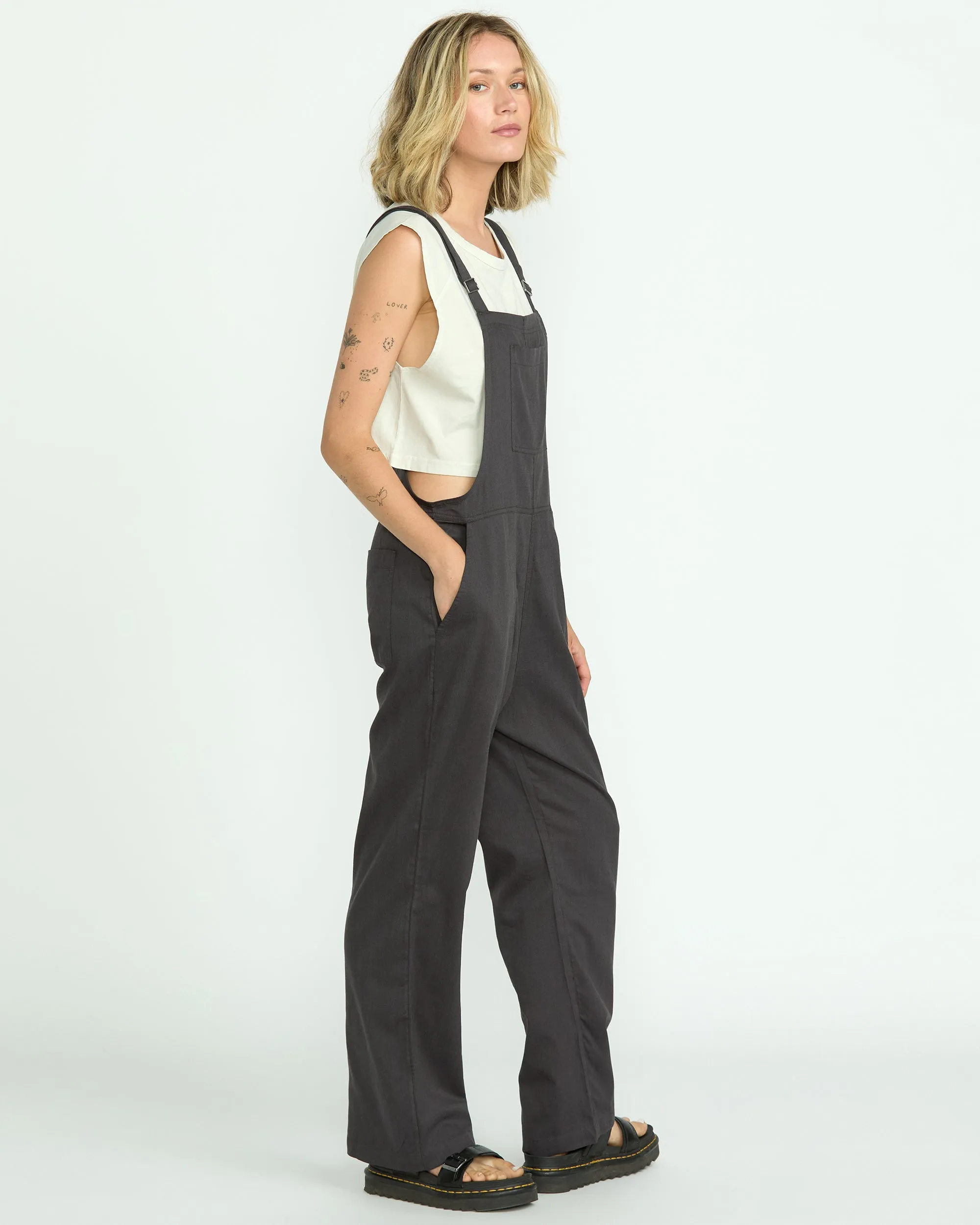Women's Lived In Romper sold by Volcom product image thumbnail 3