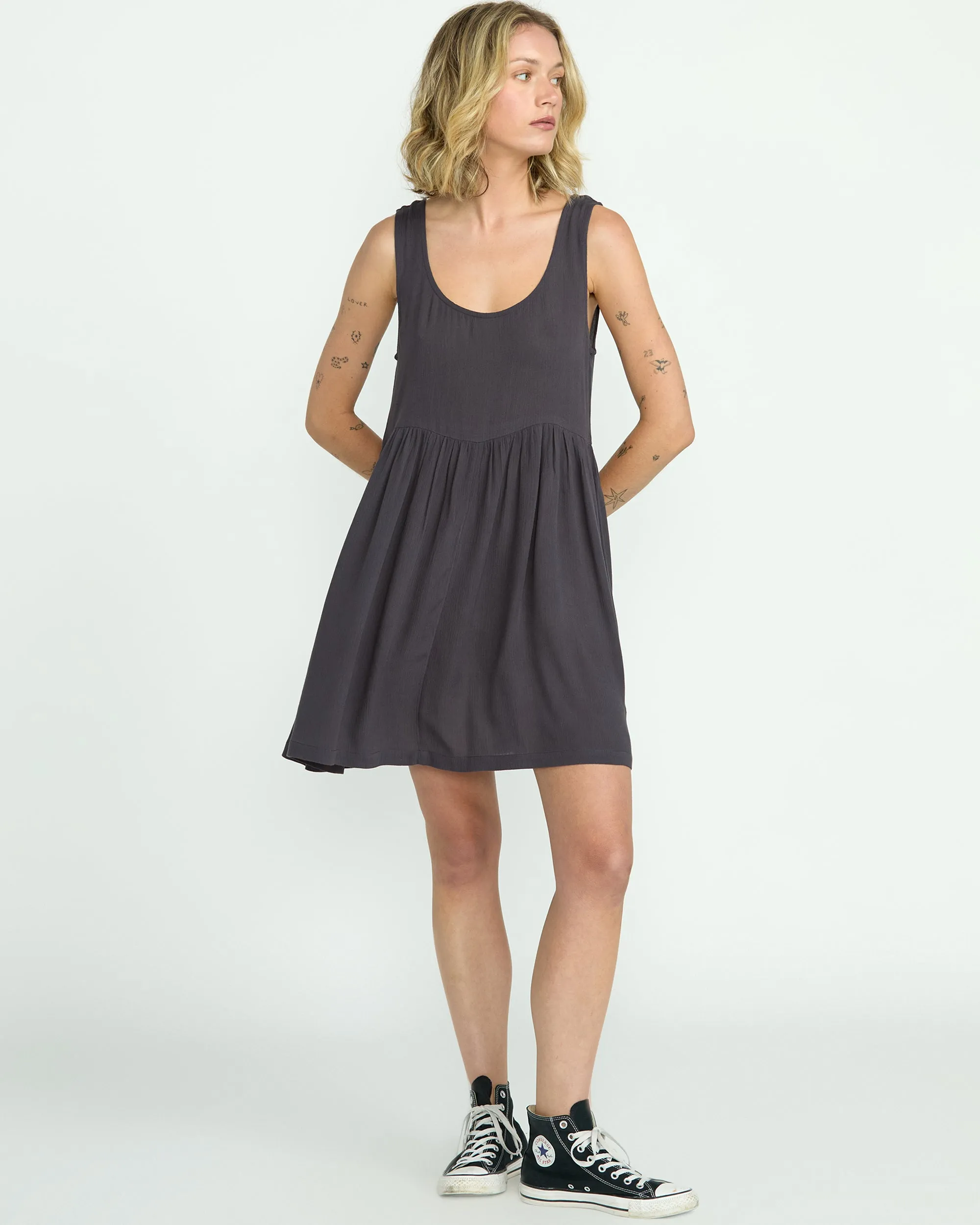 Women's Lived In Baddie Dress sold by Volcom product image thumbnail 4