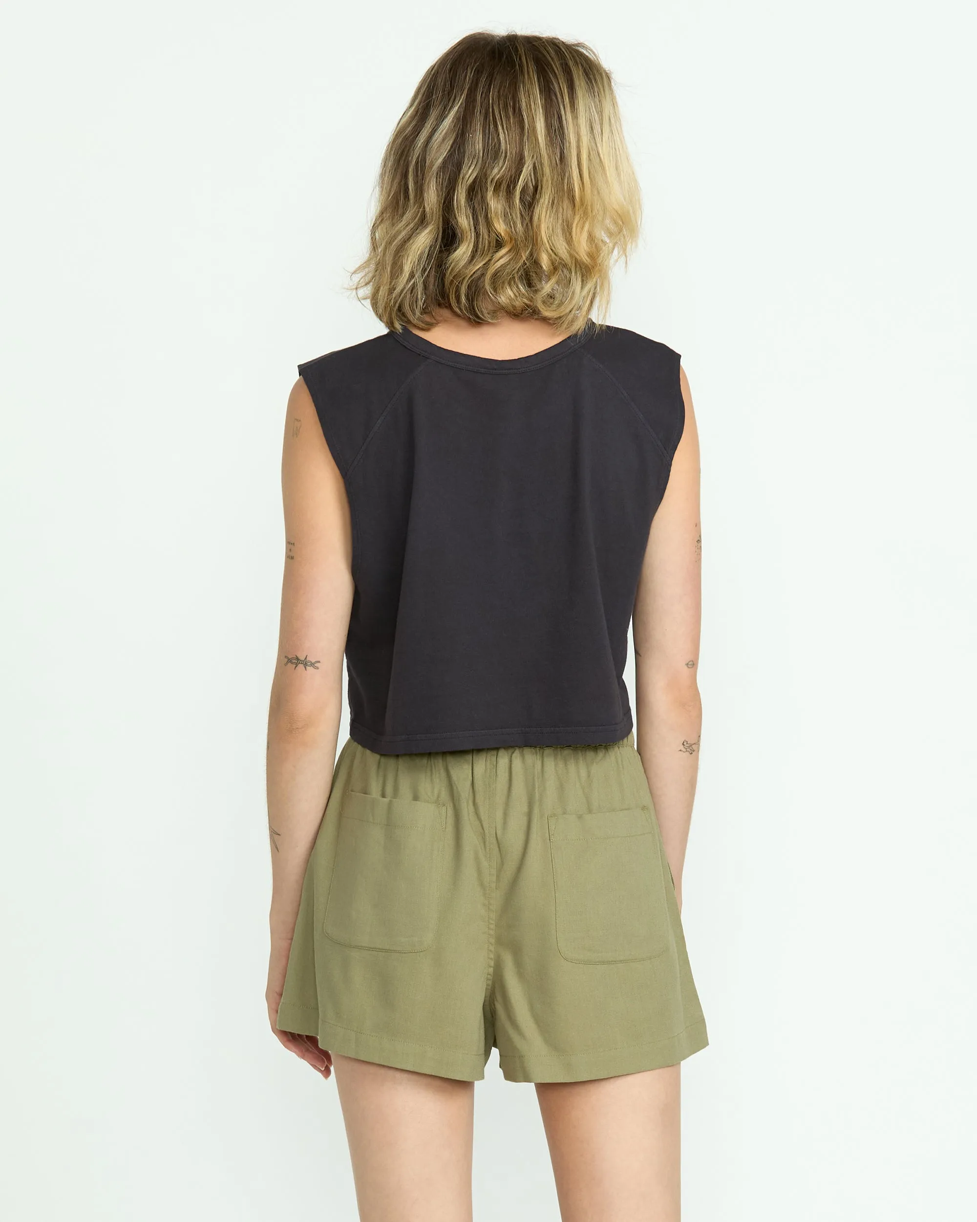 Women's Lived In Track Shorts sold by Volcom product image thumbnail 2