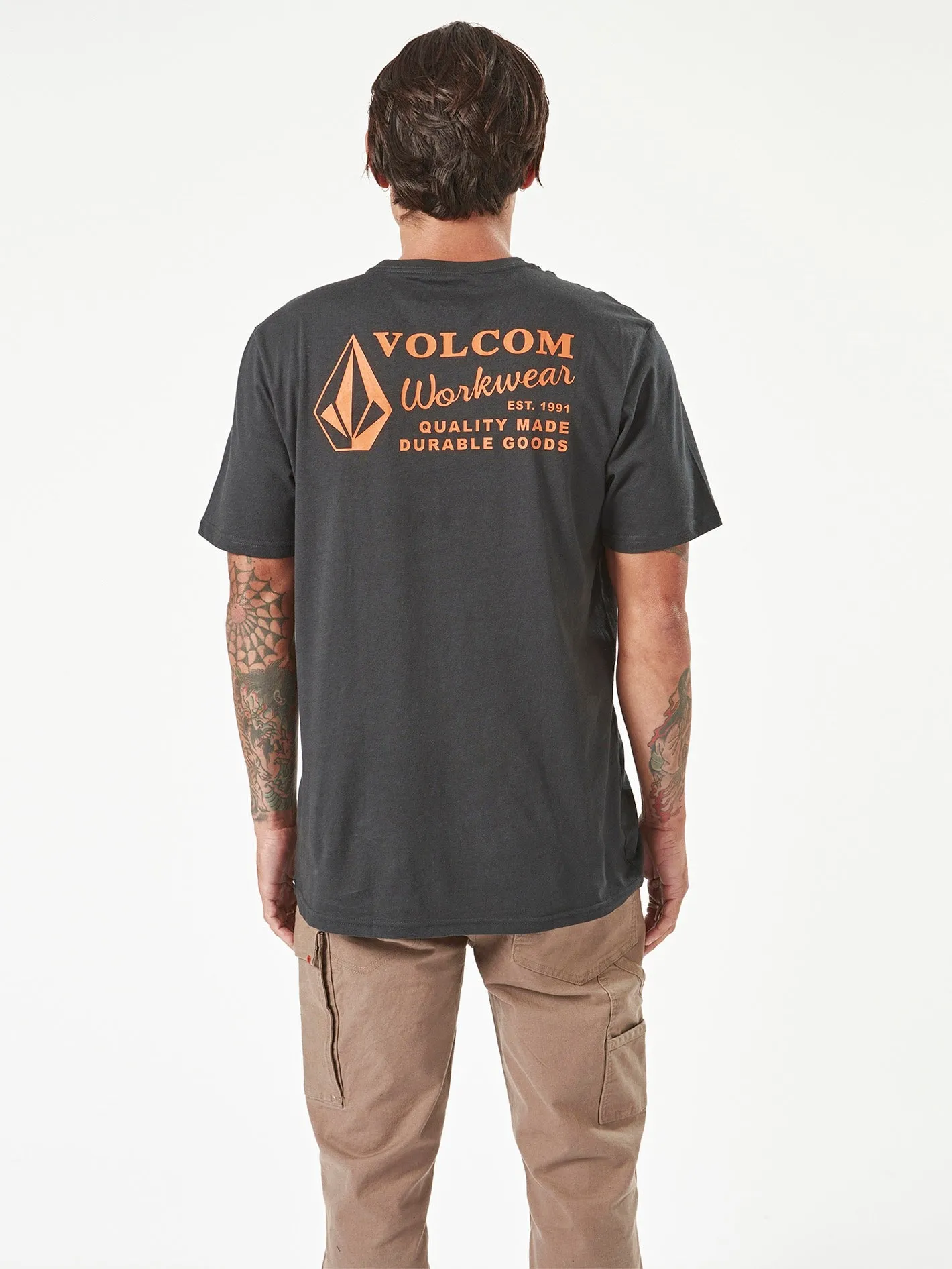 Men's Volcom Workwear Short Sleeve Tee sold by Volcom product image thumbnail 4
