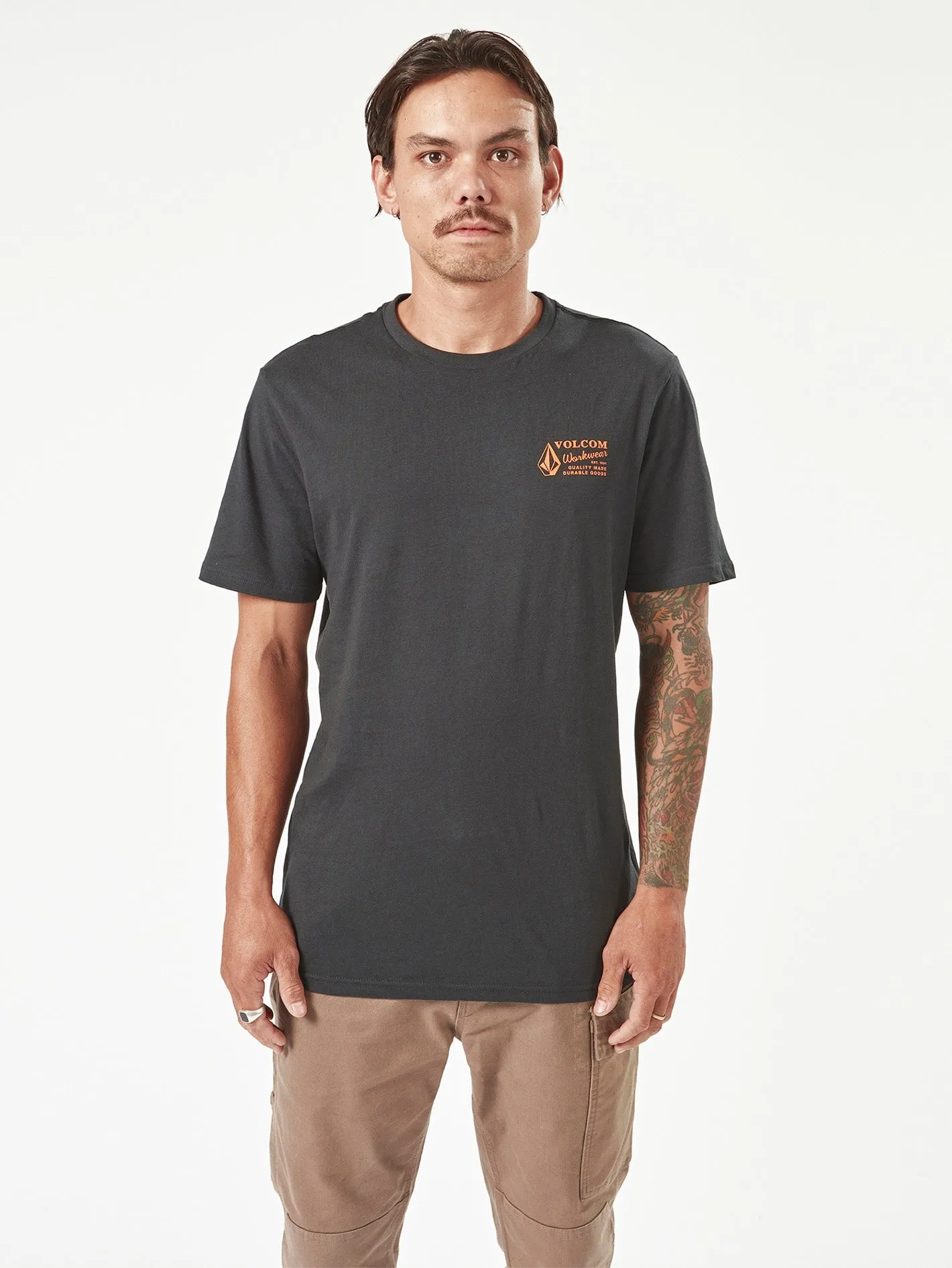 Men's Volcom Workwear Short Sleeve Tee sold by Volcom product image thumbnail 3