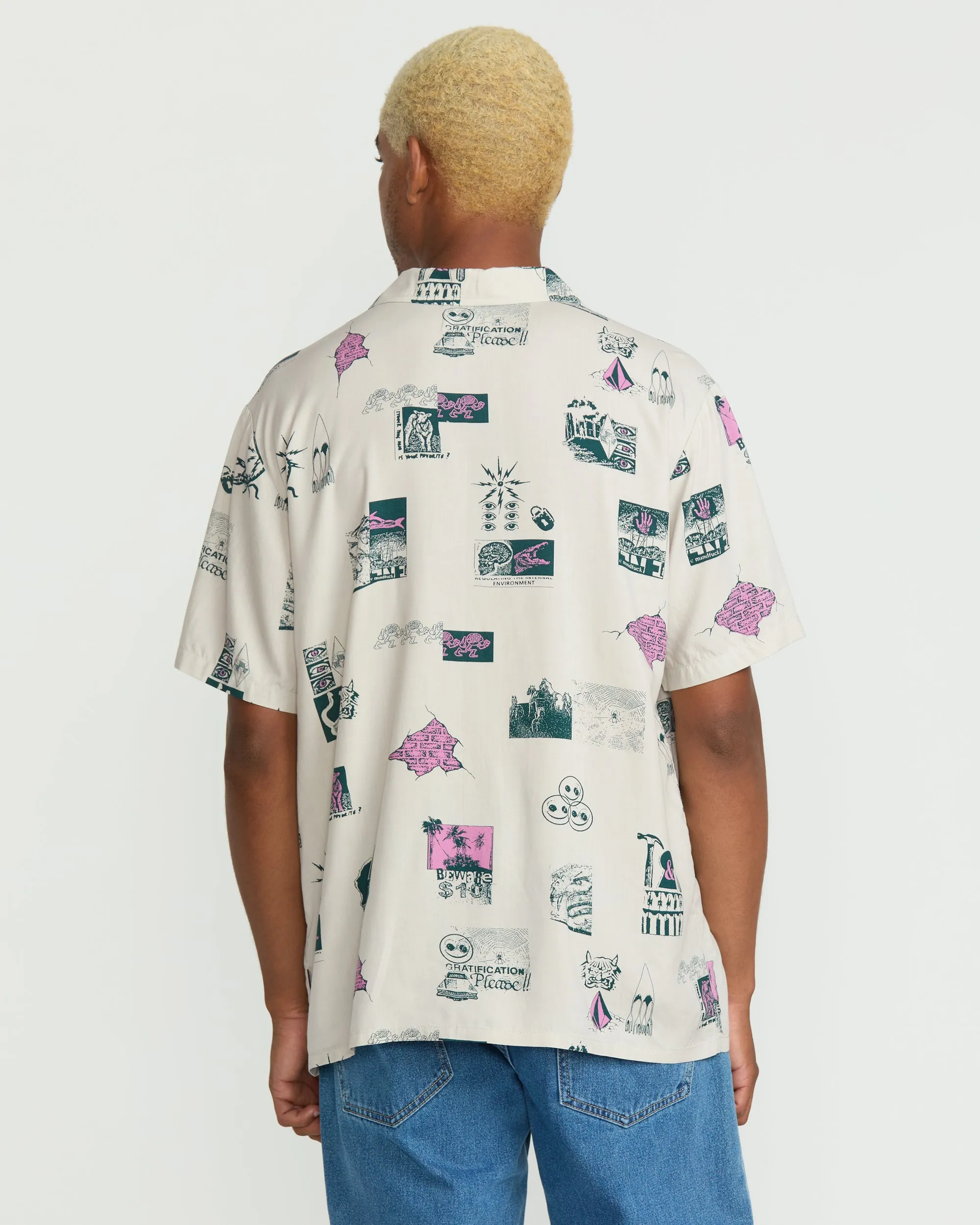 Men's Mistostone Short Sleeve Shirt sold by Volcom product image thumbnail 2