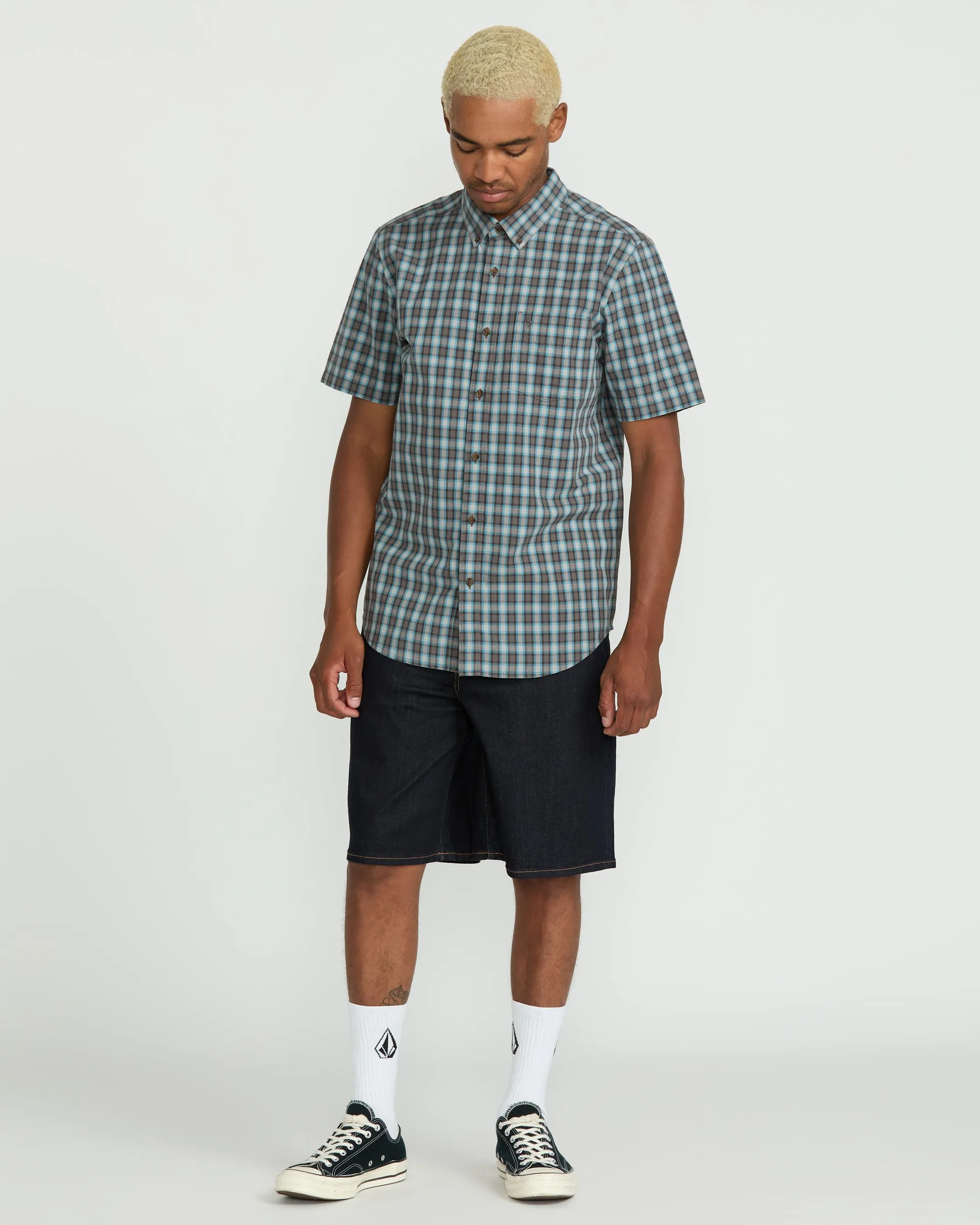 Men's Morphew Short Sleeve Shirt sold by Volcom product image thumbnail 4
