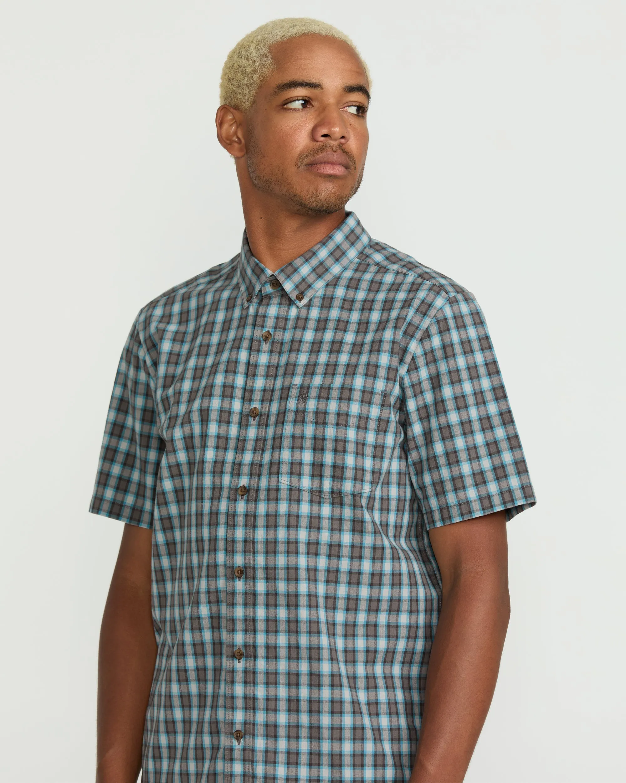 Men's Morphew Short Sleeve Shirt sold by Volcom product image thumbnail 2