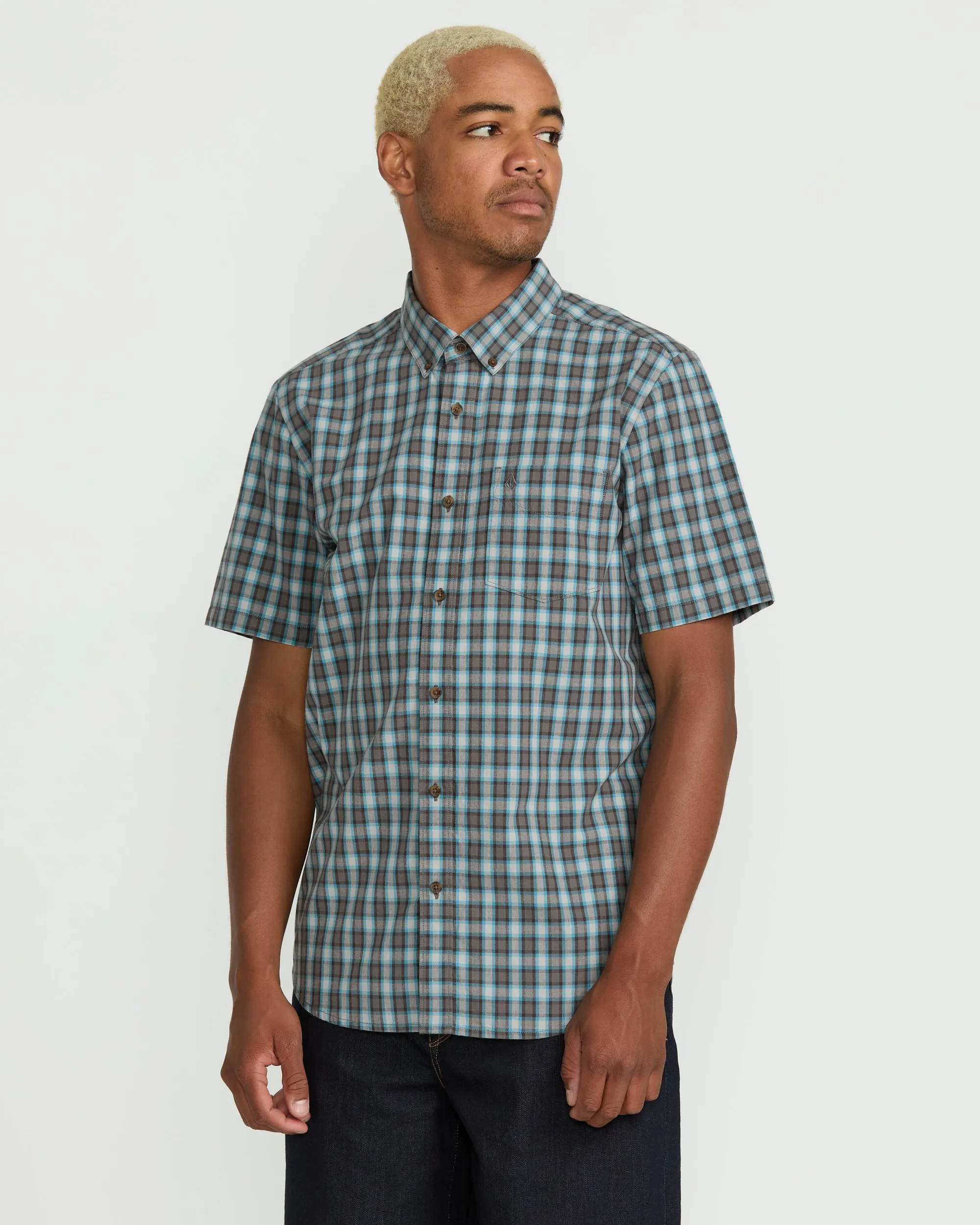Men's Morphew Short Sleeve Shirt sold by Volcom product image thumbnail 5