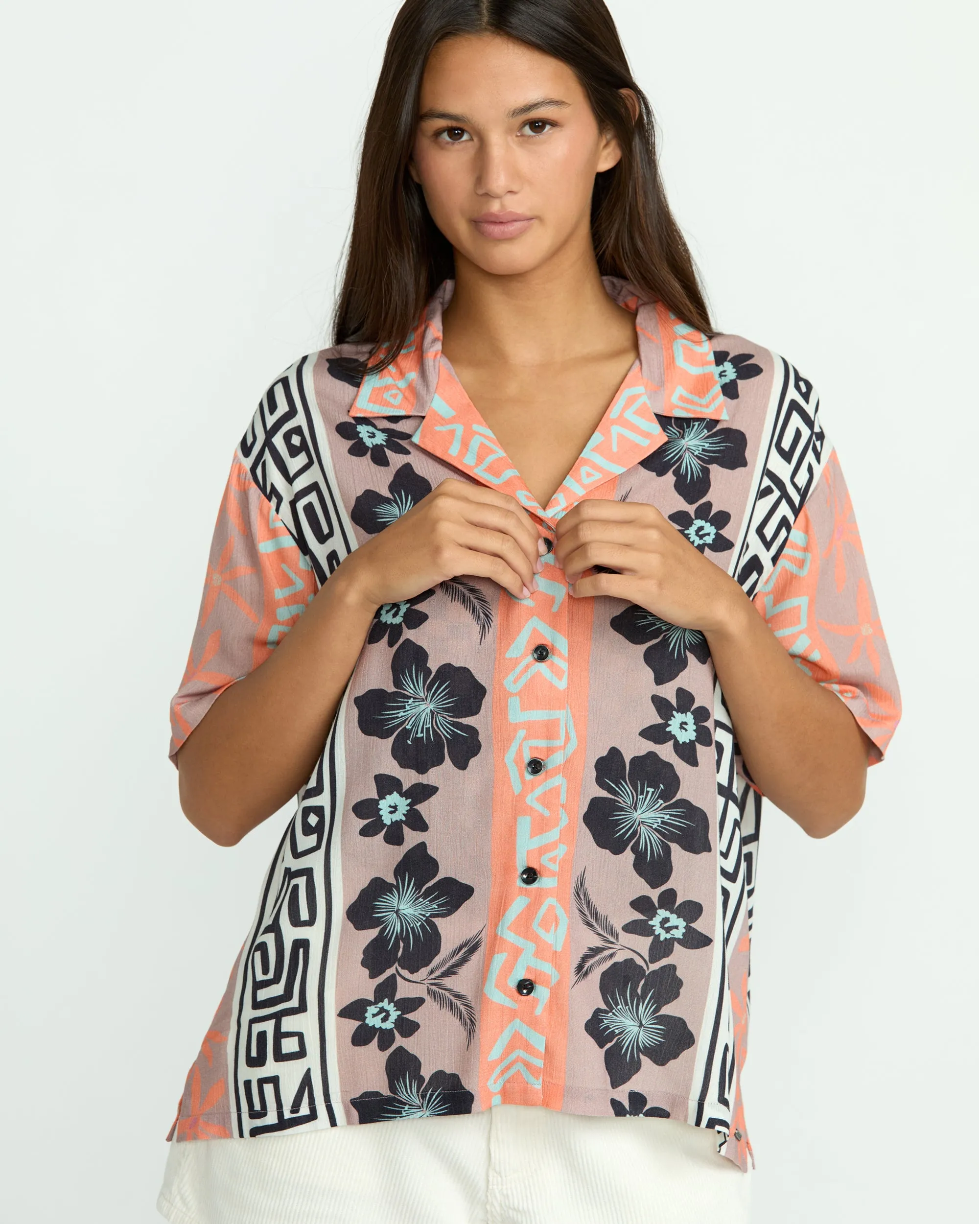 Women's Funtastical Shirt sold by Volcom product image thumbnail 5