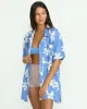 Women's Coco Ho Short Sleeve Cover Up sold by Volcom