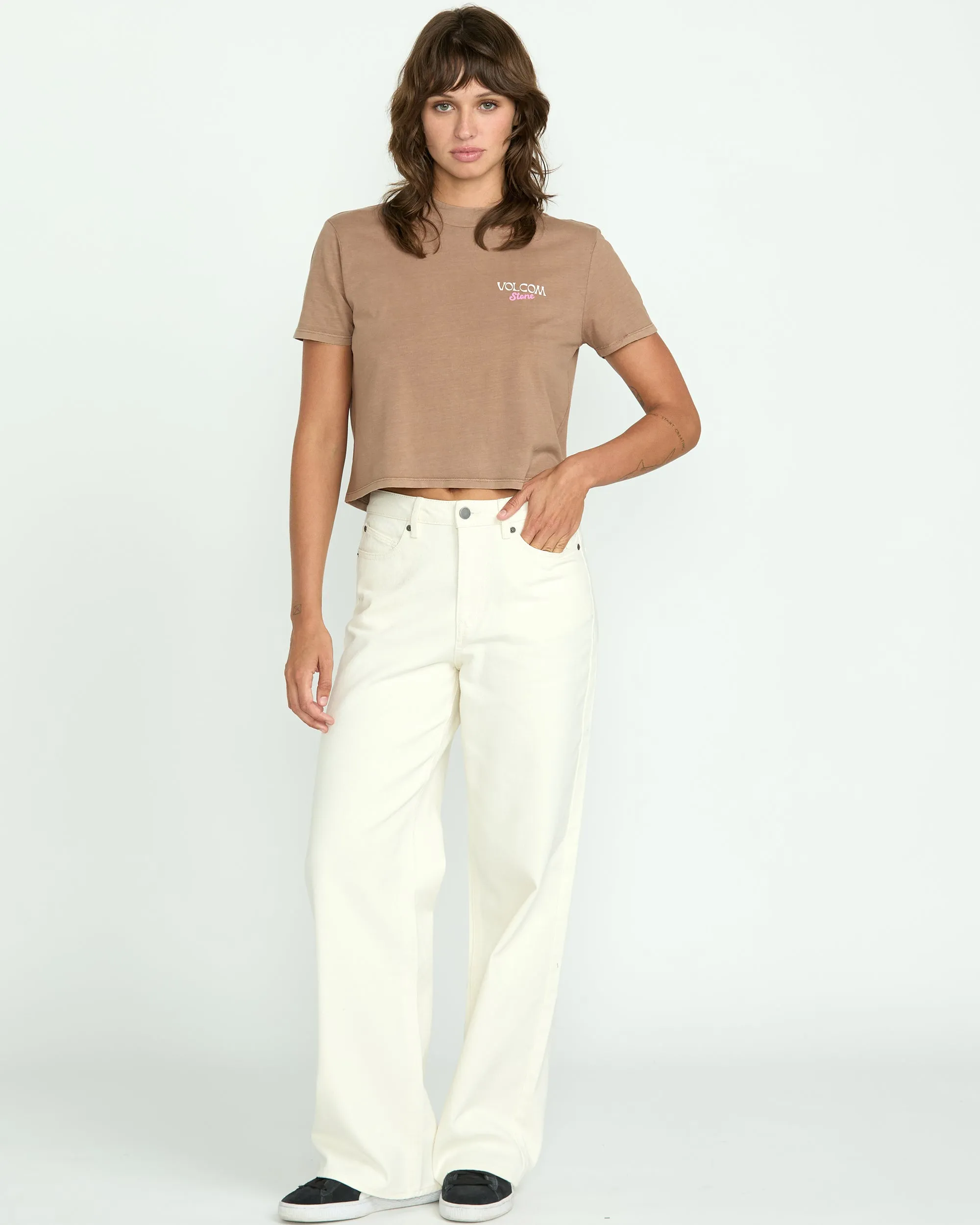 Women's Dial Crop Tee sold by Volcom product image thumbnail 4