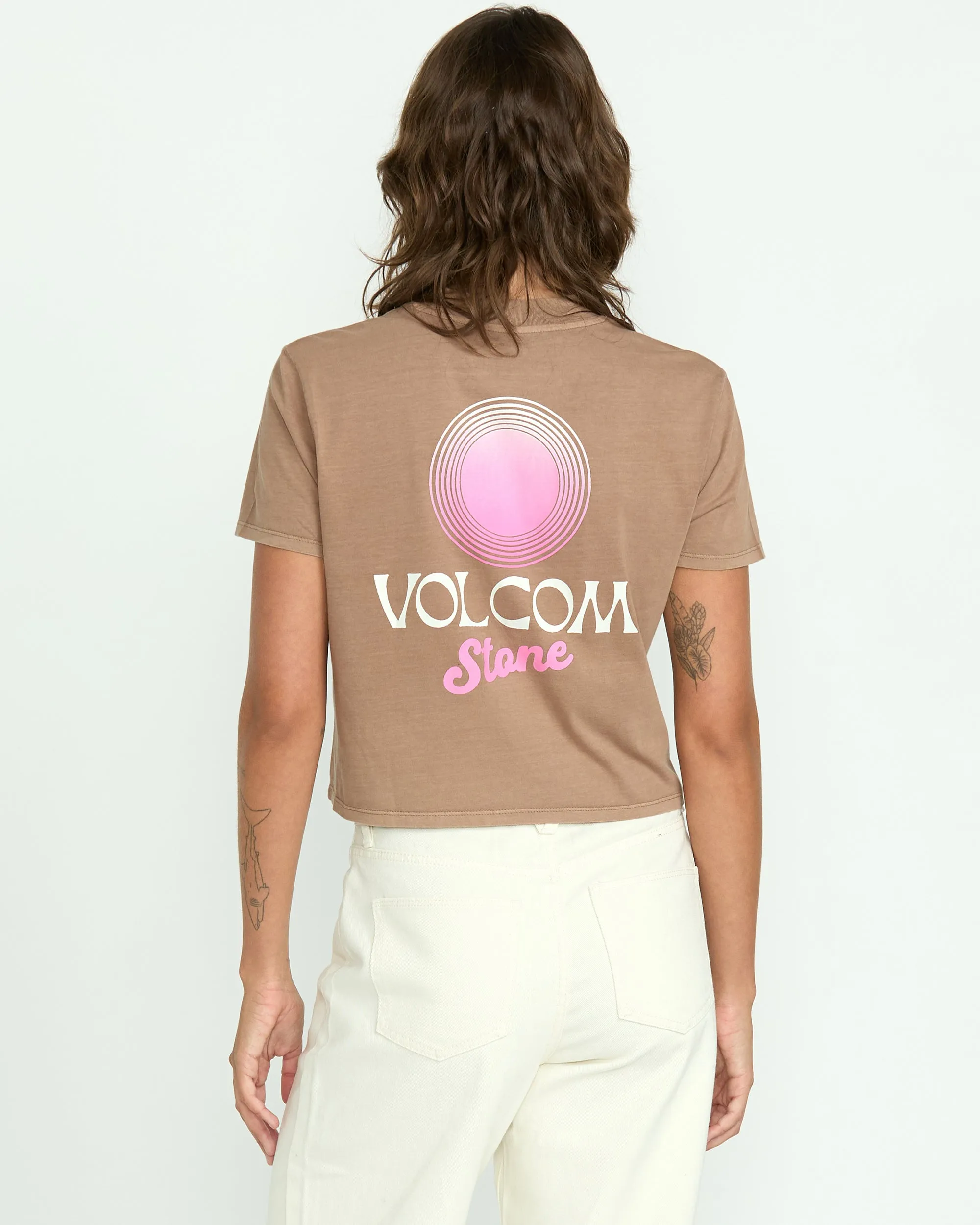 Women's Dial Crop Tee sold by Volcom product image thumbnail 2
