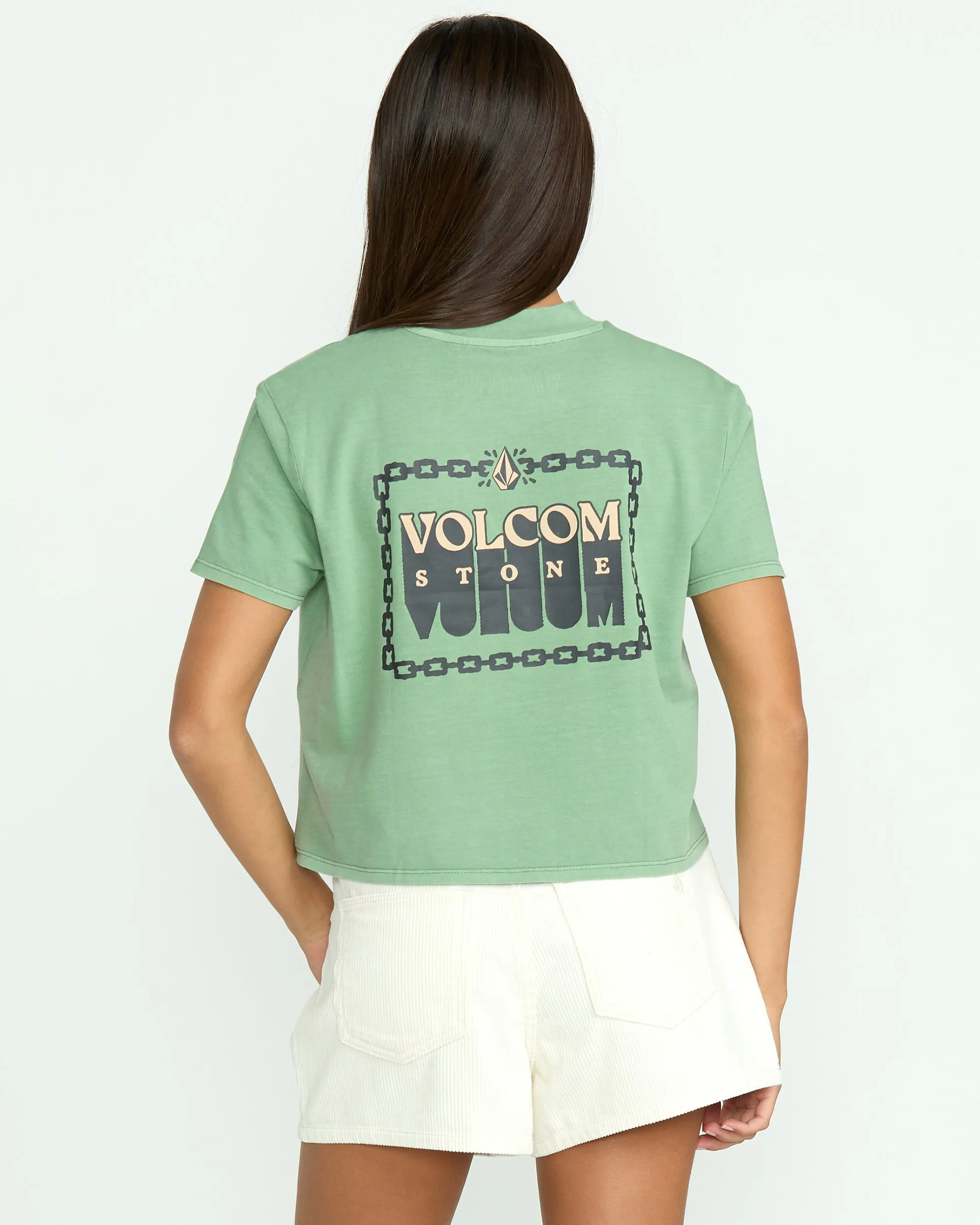 Women's Dial Crop Tee sold by Volcom product image thumbnail 2