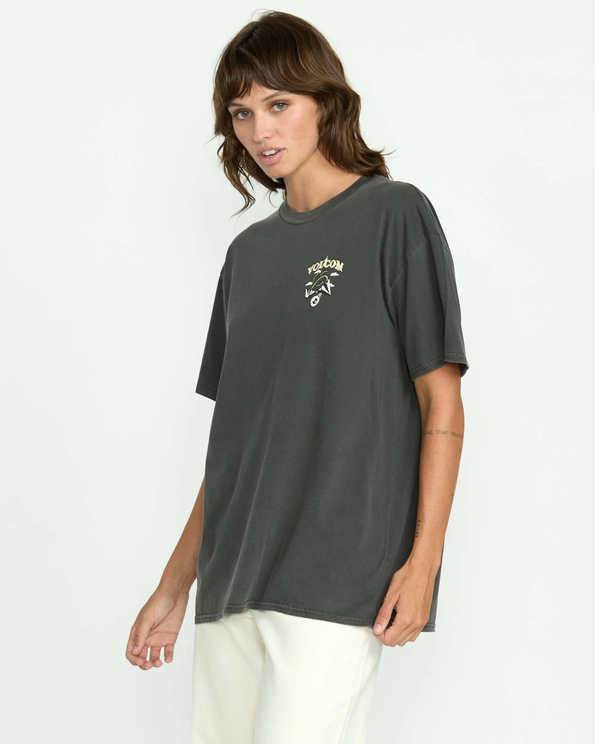 Women's Stones Throw Tee sold by Volcom product image thumbnail 3