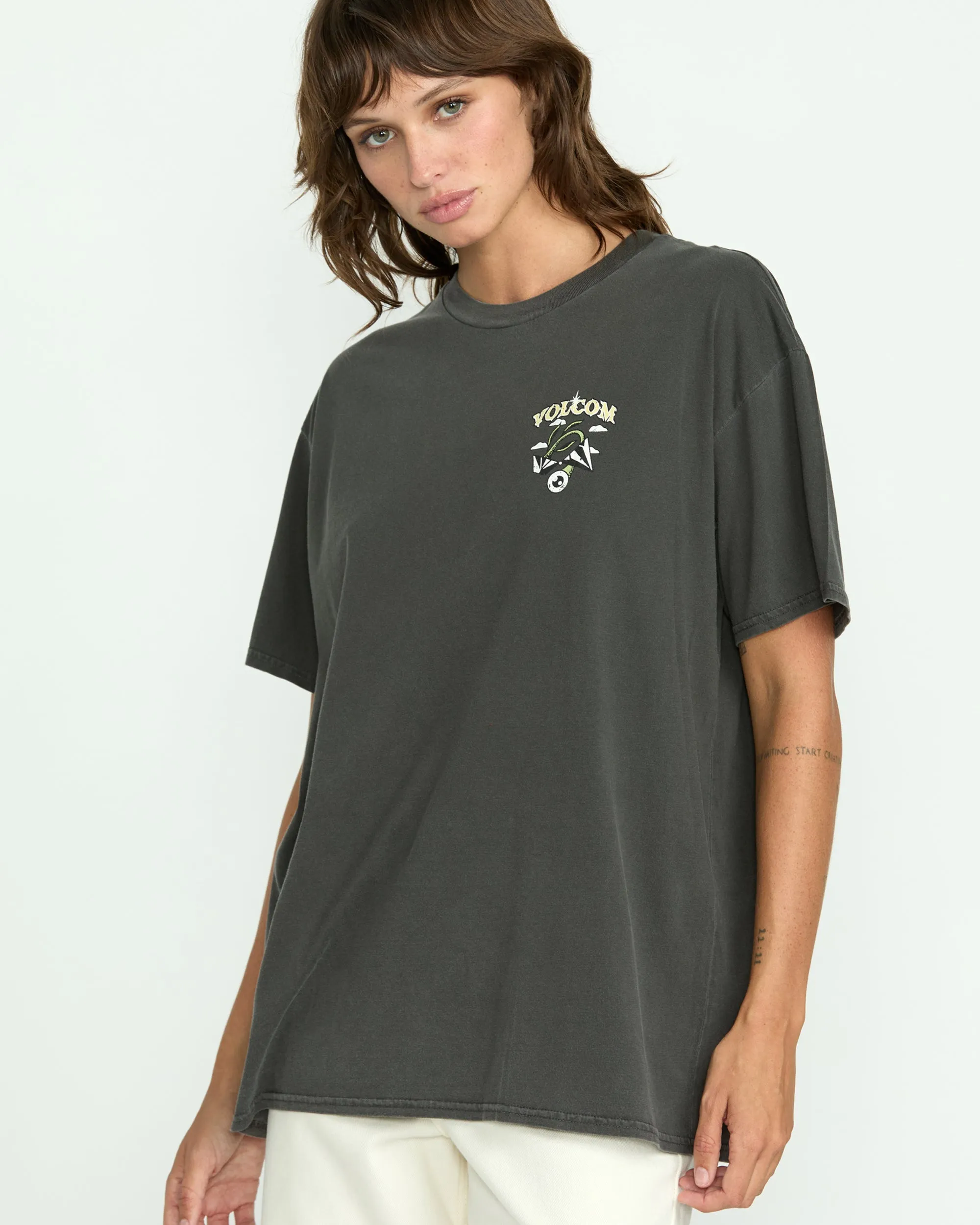 Women's Stones Throw Tee sold by Volcom product image thumbnail 5