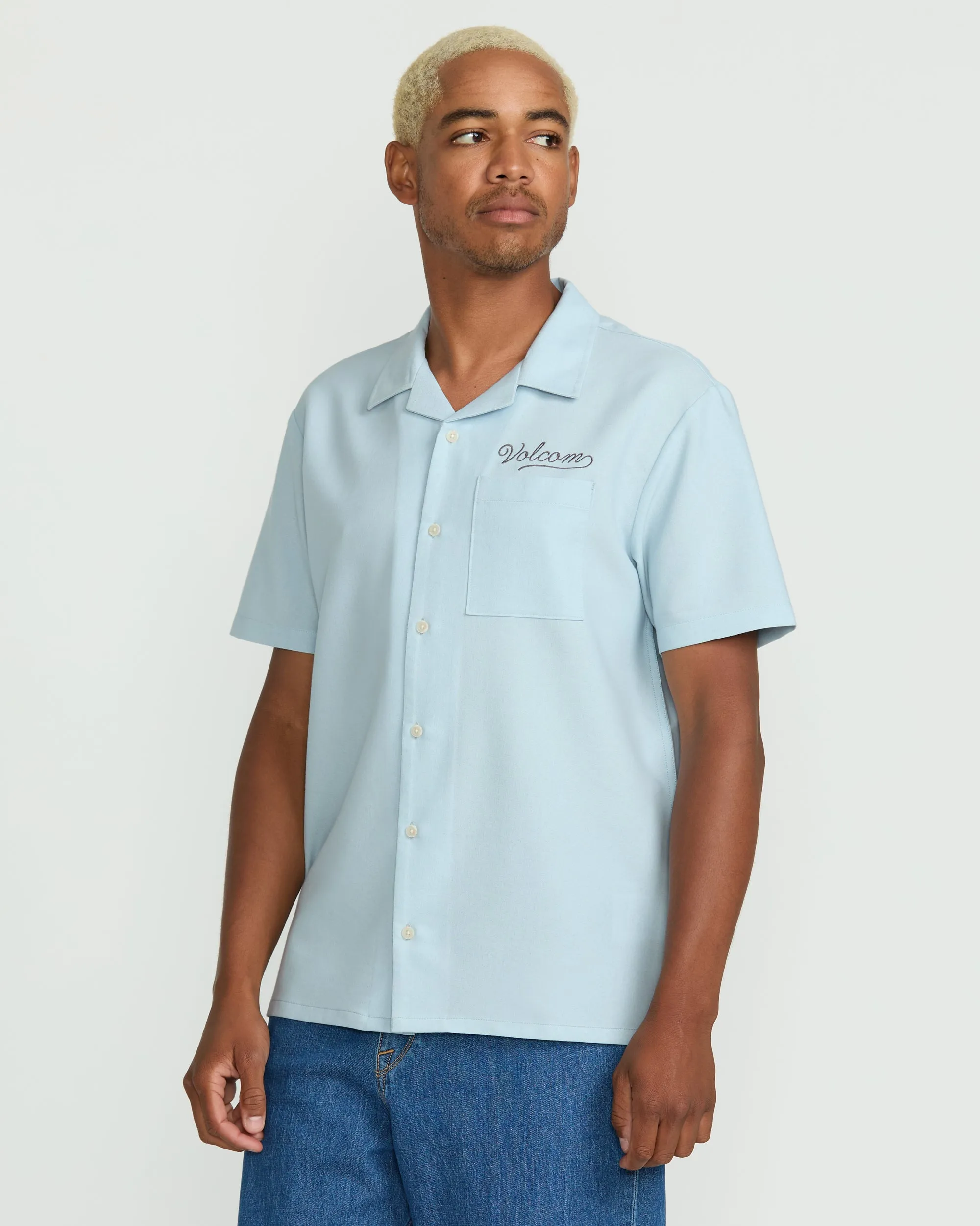 Men's Otis Stone Short Sleeve Shirt sold by Volcom product image thumbnail 3