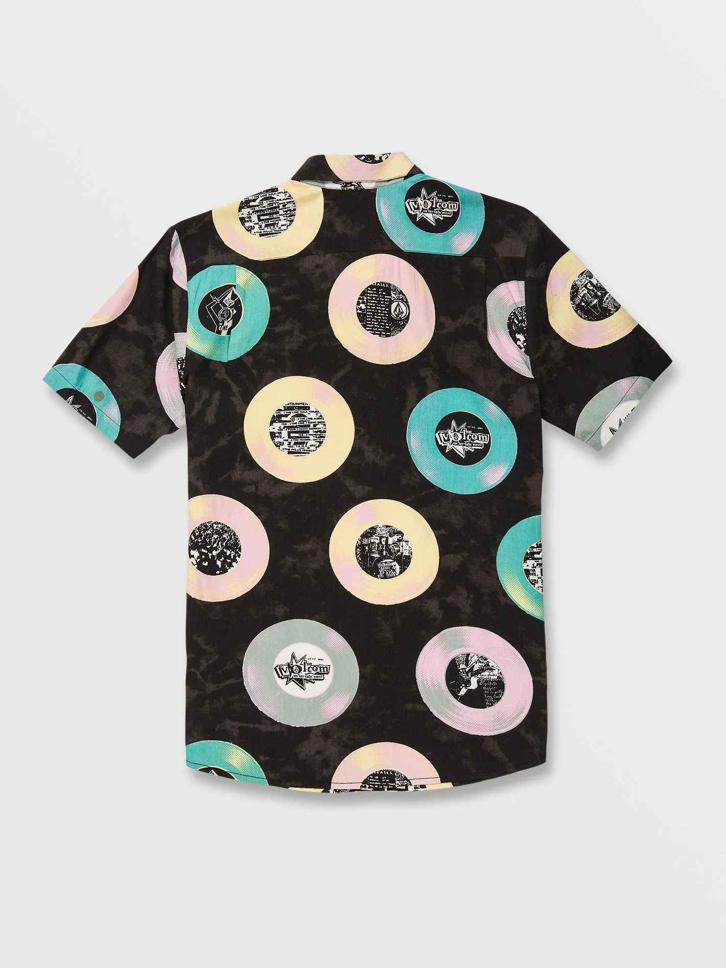 Volcom Entertainment Long Playing Woven Short Sleeve Shirt - Black sold by Volcom product image thumbnail 2
