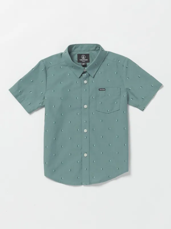 Mistere Short Sleeve Shirt - Service Blue sold by Volcom