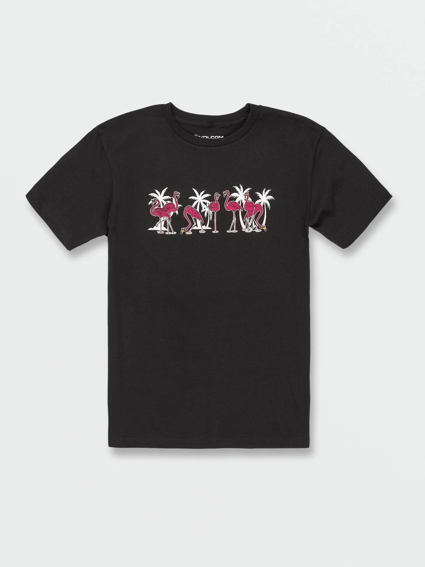 Big Boys Flamingbros Short Sleeve Tee - Black sold by Volcom product image thumbnail 4